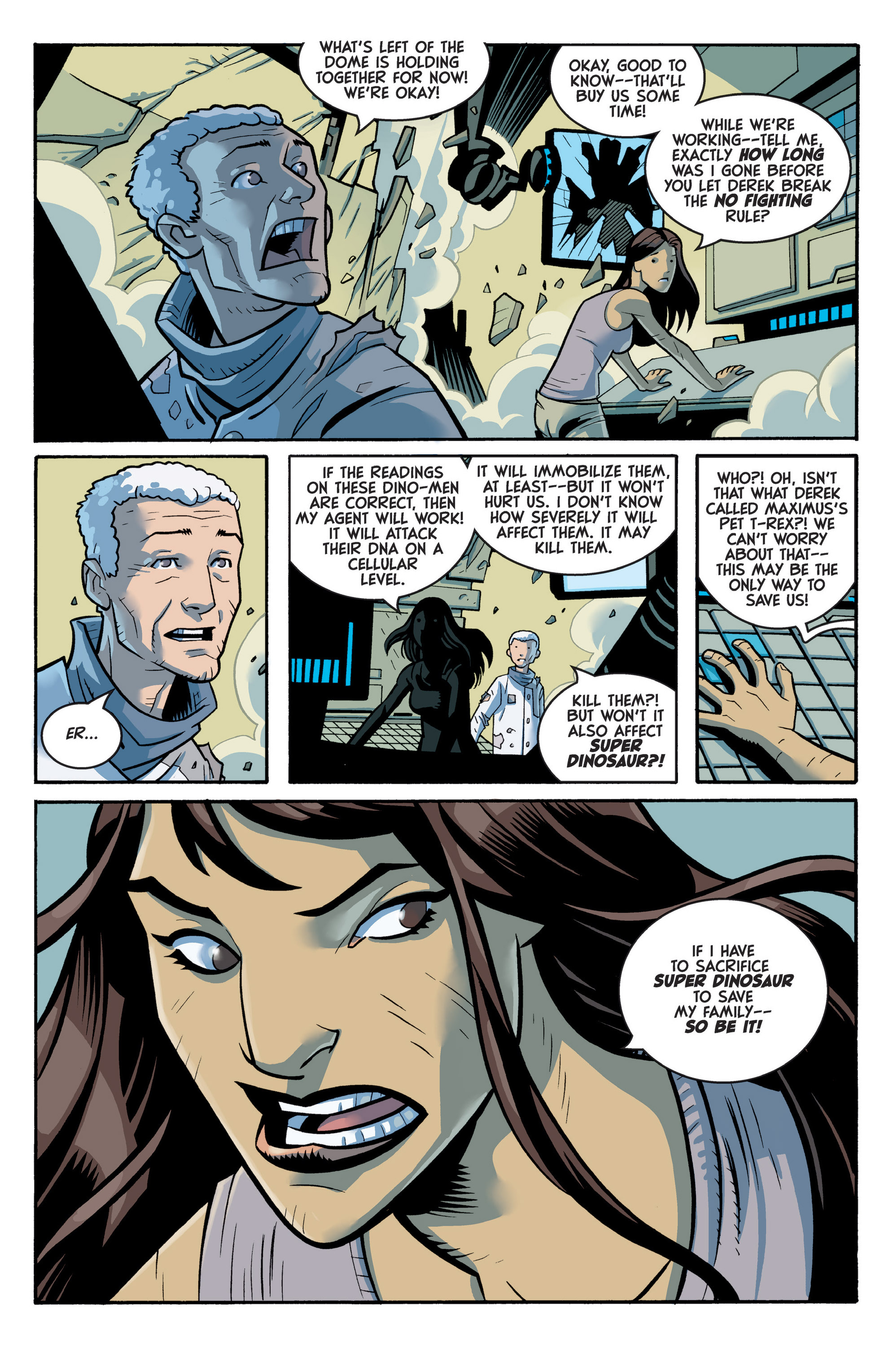 Read online Super Dinosaur (2011) comic -  Issue #22 - 21
