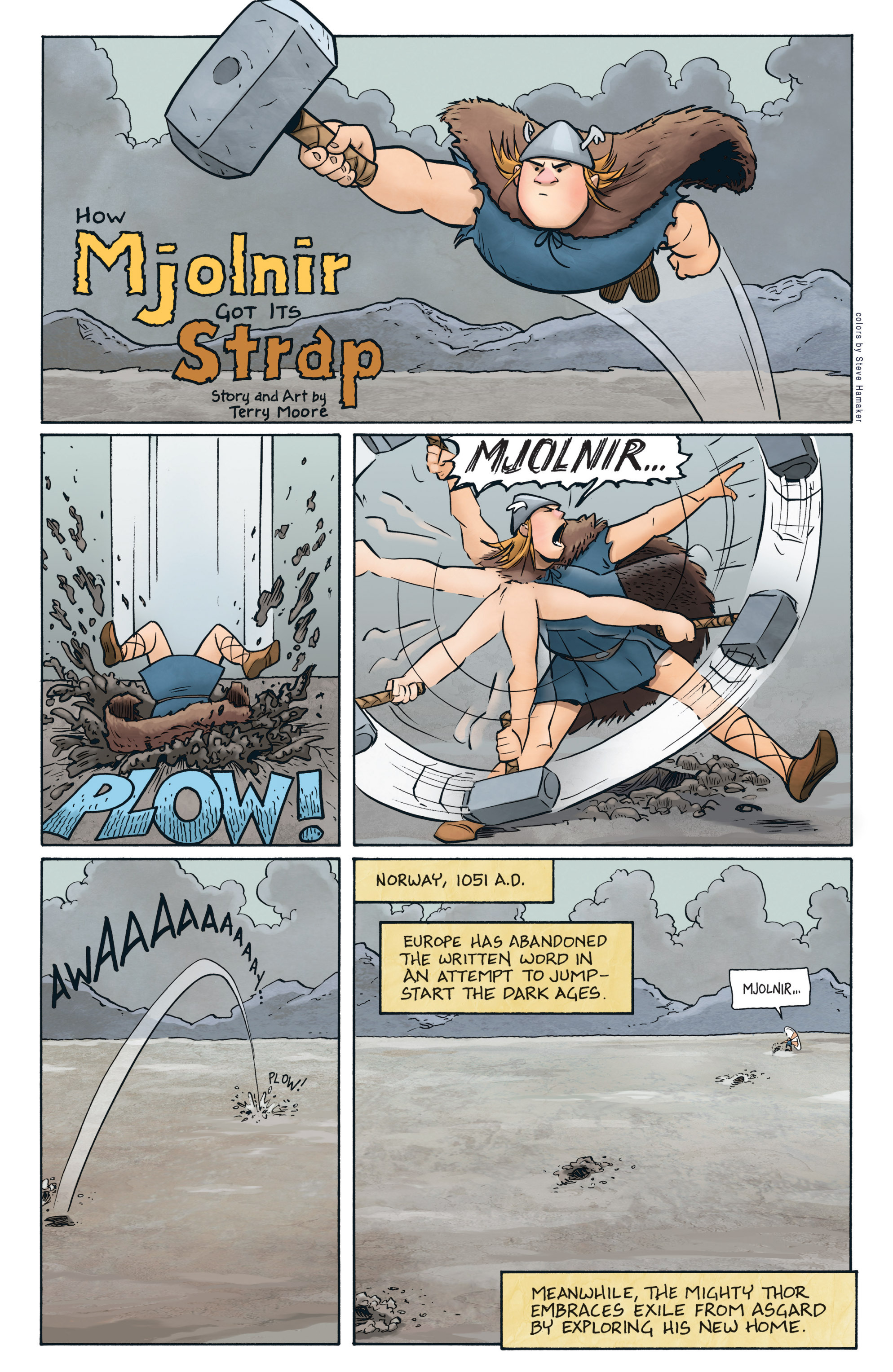 Read online Strange Tales II comic -  Issue #3 - 2