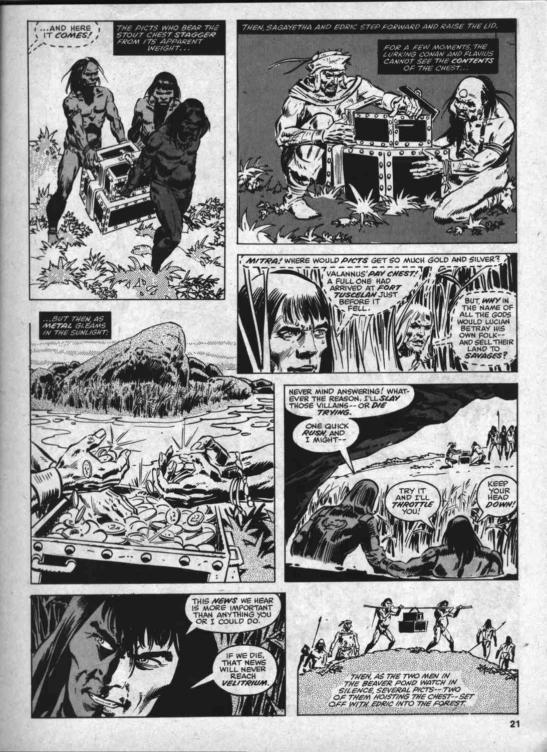 Read online The Savage Sword Of Conan comic -  Issue #46 - 20