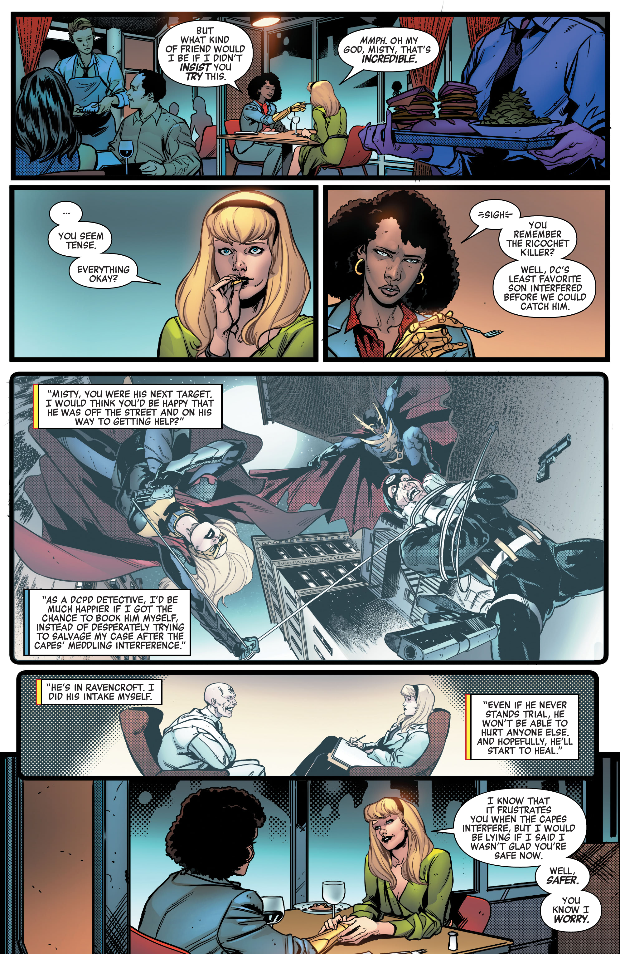 Read online Heroes Reborn: One-Shots comic -  Issue # Night-Gwen - 9