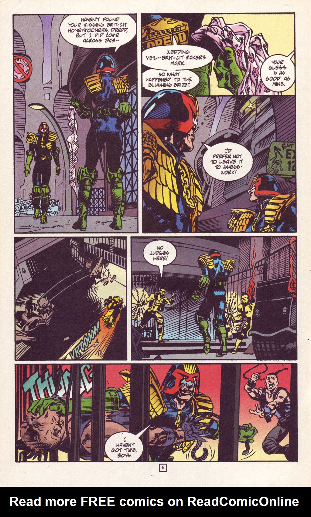 Read online Judge Dredd: Legends of the Law comic -  Issue #2 - 7