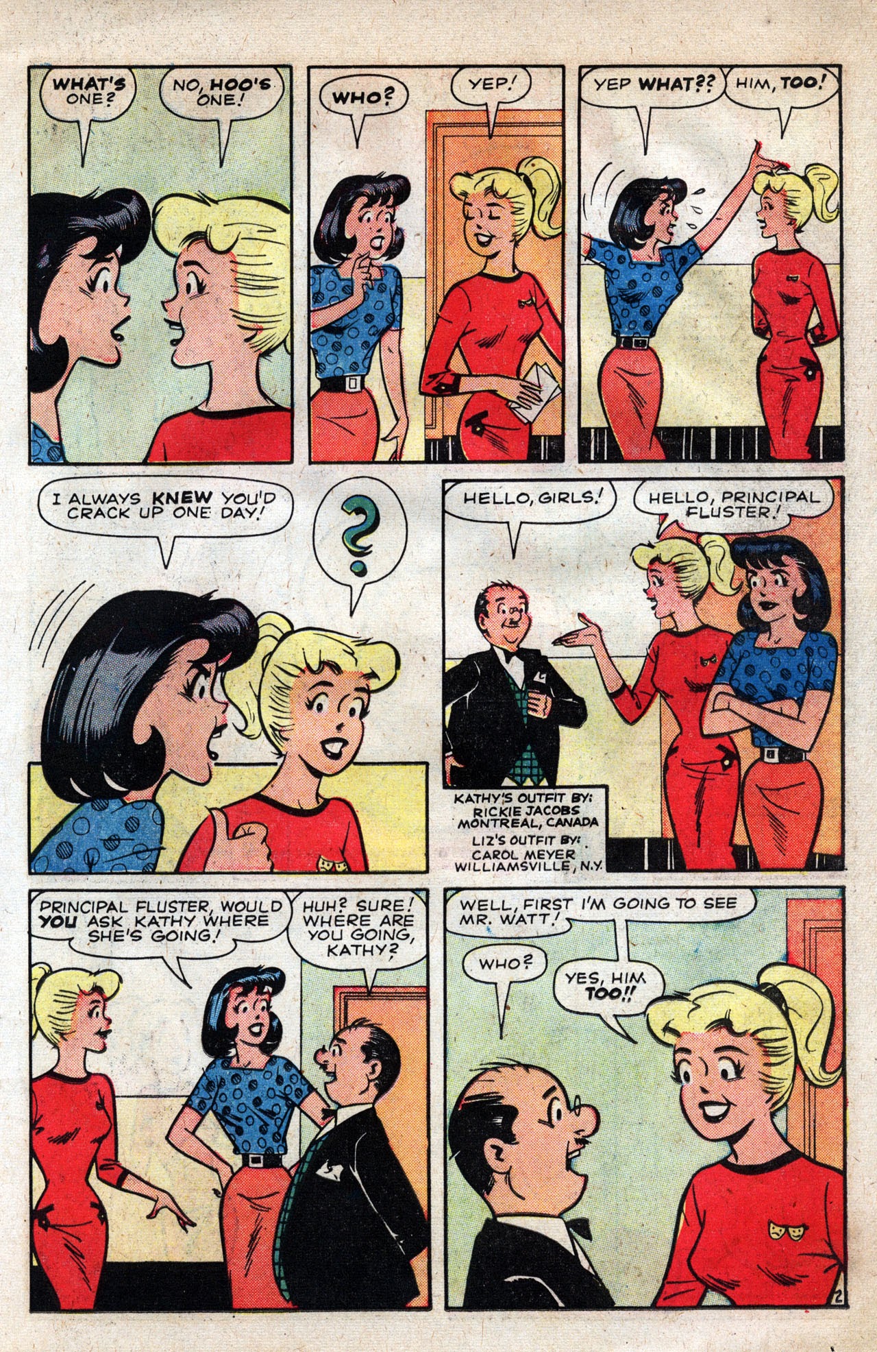 Read online Kathy (1959) comic -  Issue #10 - 11