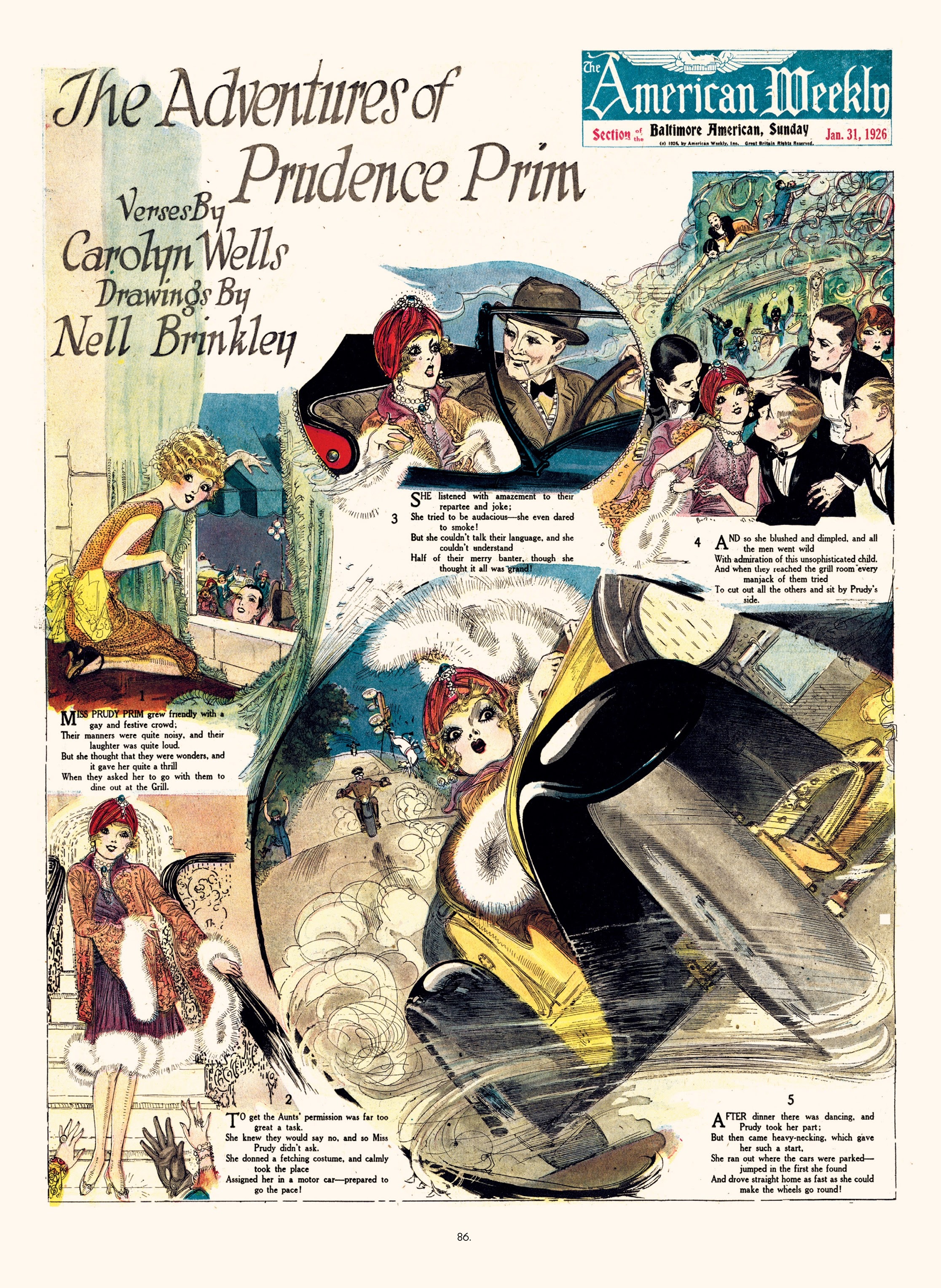 Read online The Brinkley Girls: The Best of Nell Brinkley's Cartoons comic -  Issue # TPB - 86
