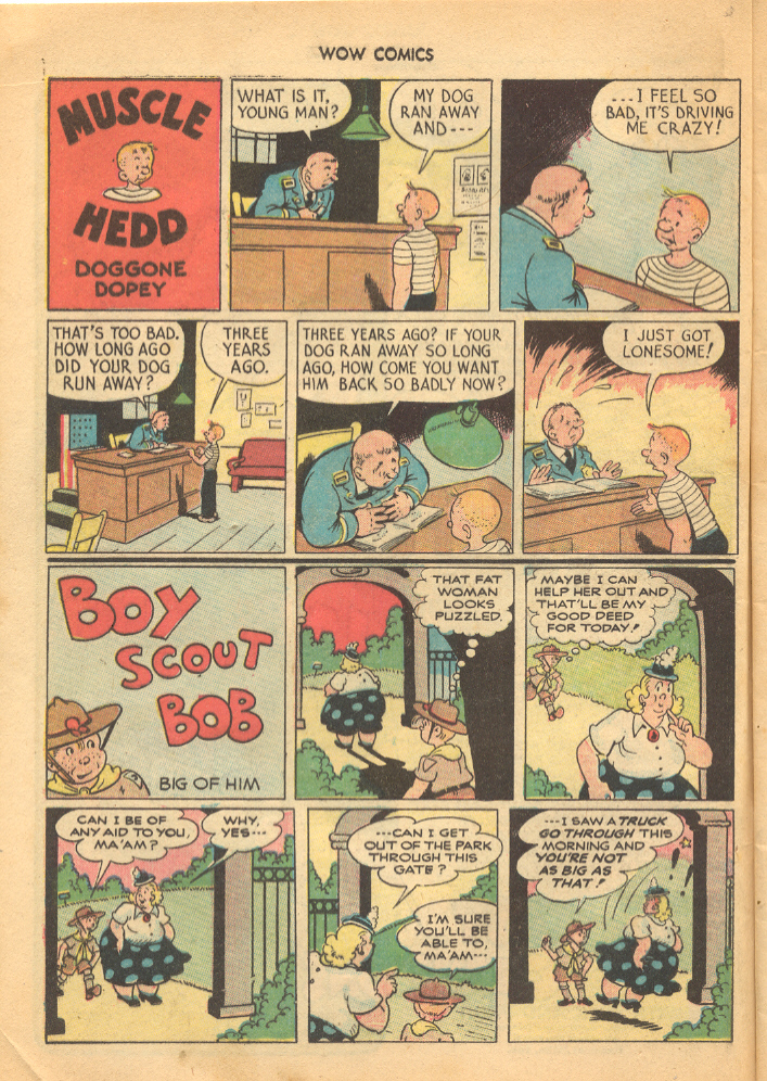 Read online Wow Comics comic -  Issue #61 - 12