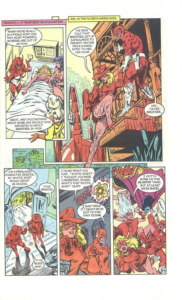 Read online Femforce: The Capricorn Chronicles comic -  Issue # TPB - 88