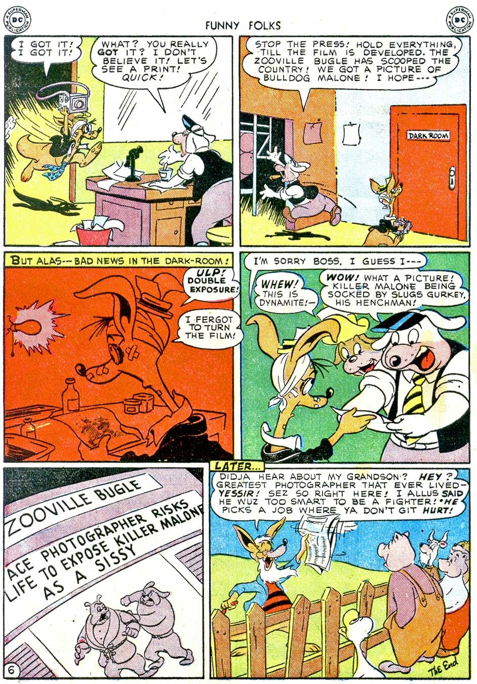 Read online Funny Folks comic -  Issue #1 - 42