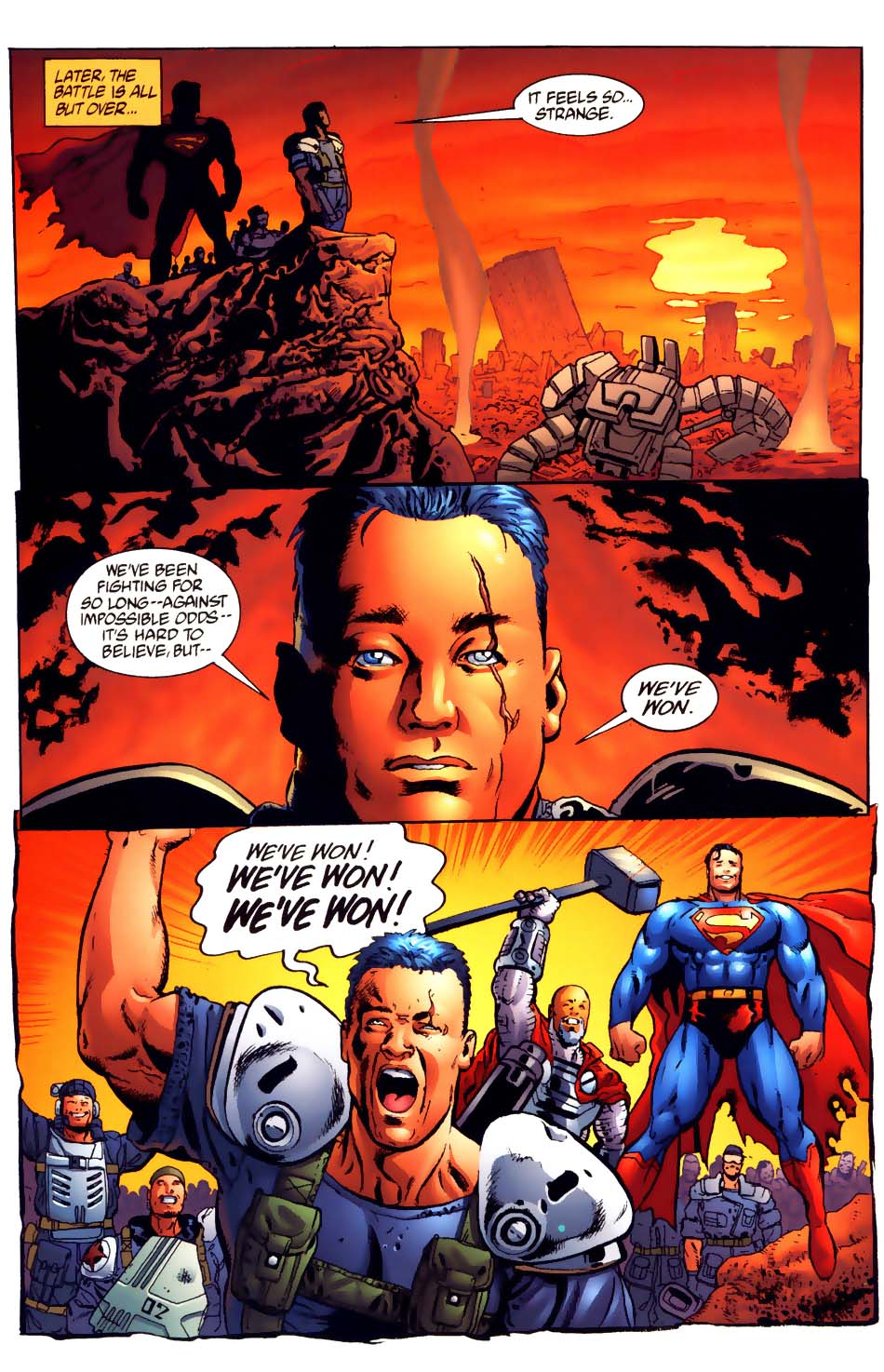 Superman vs. The Terminator: Death to the Future Issue #3 #3 - English 20