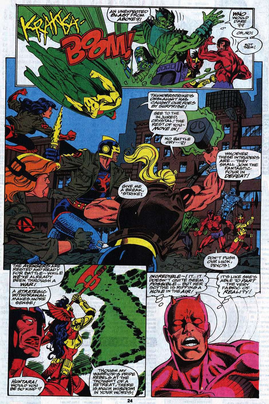 Read online Fantastic Four (1961) comic -  Issue #378 - 25