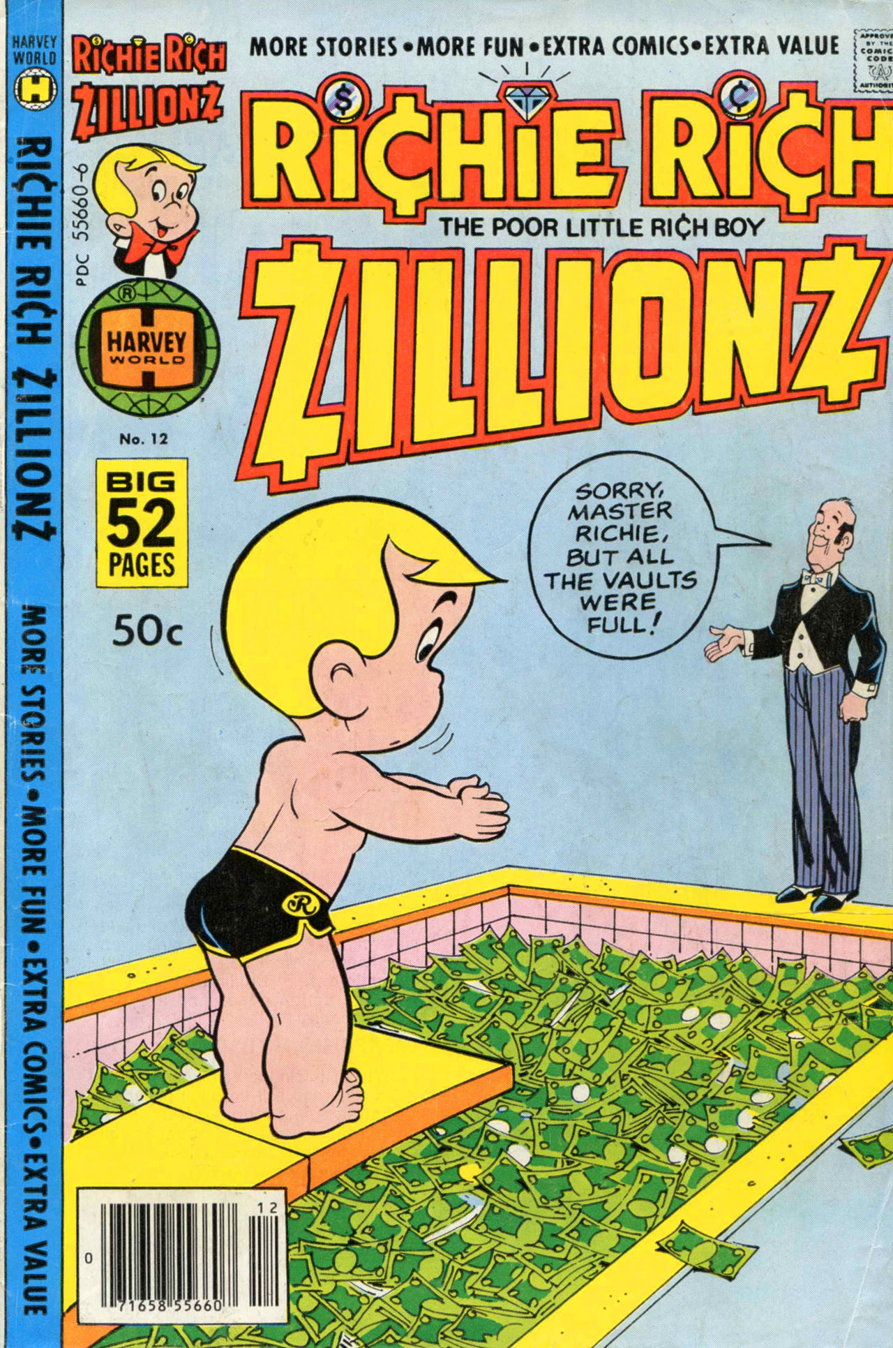 Read online Richie Rich Zillionz comic -  Issue #12 - 1