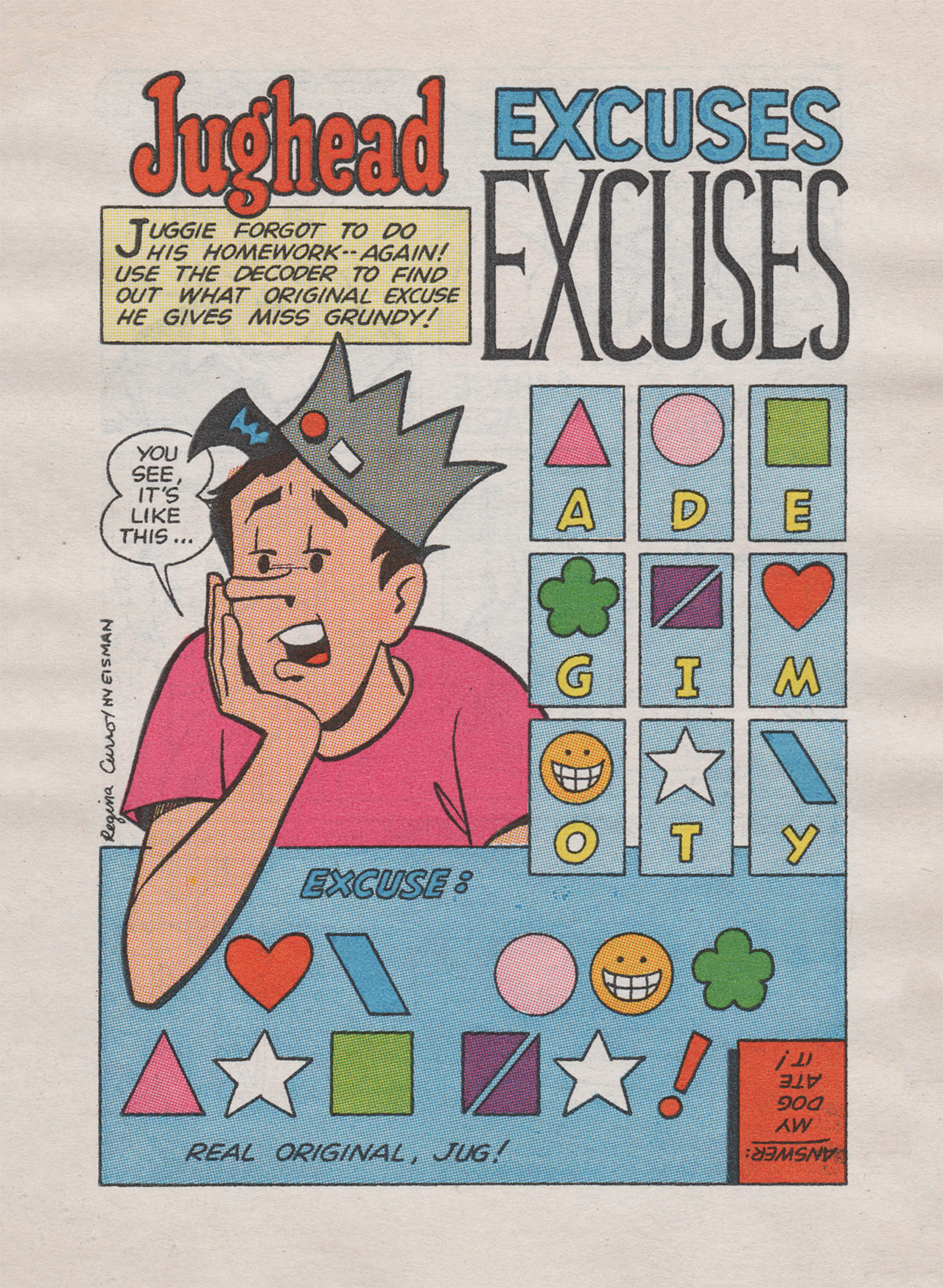 Read online Archie's Story & Game Digest Magazine comic -  Issue #12 - 38
