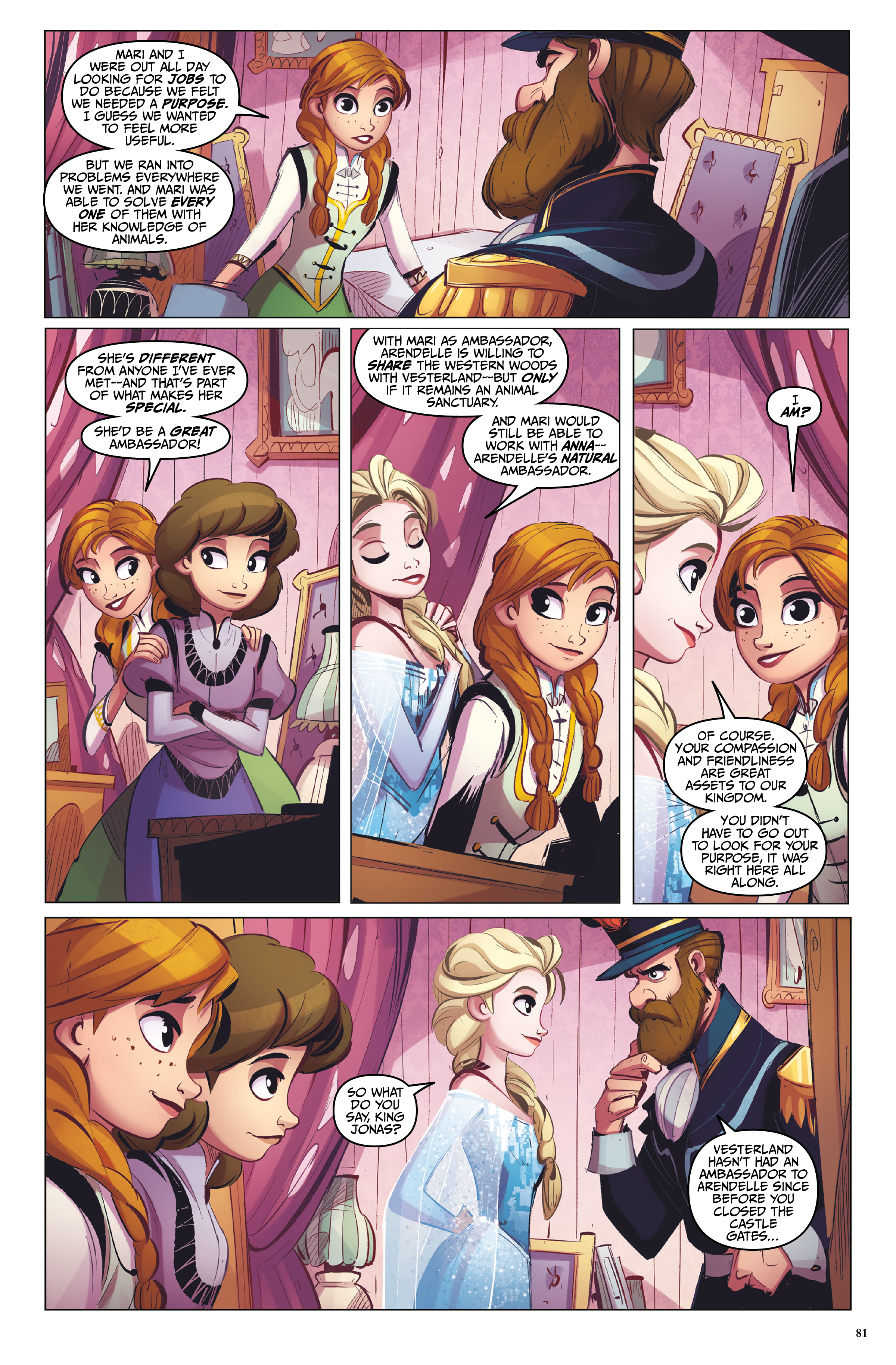Read online Disney Frozen Library Edition comic -  Issue # TPB (Part 1) - 83