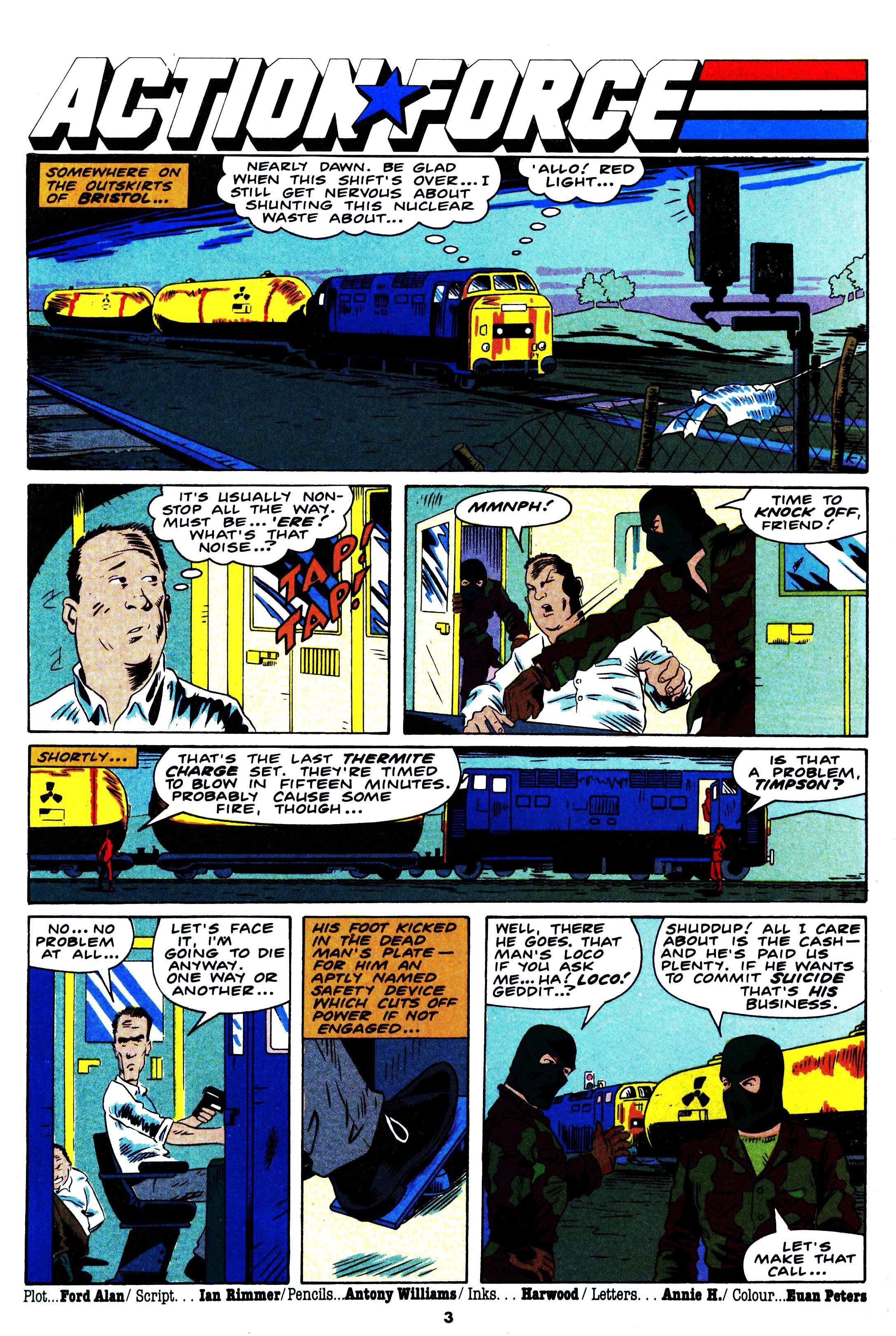 Read online Action Force comic -  Issue #32 - 3