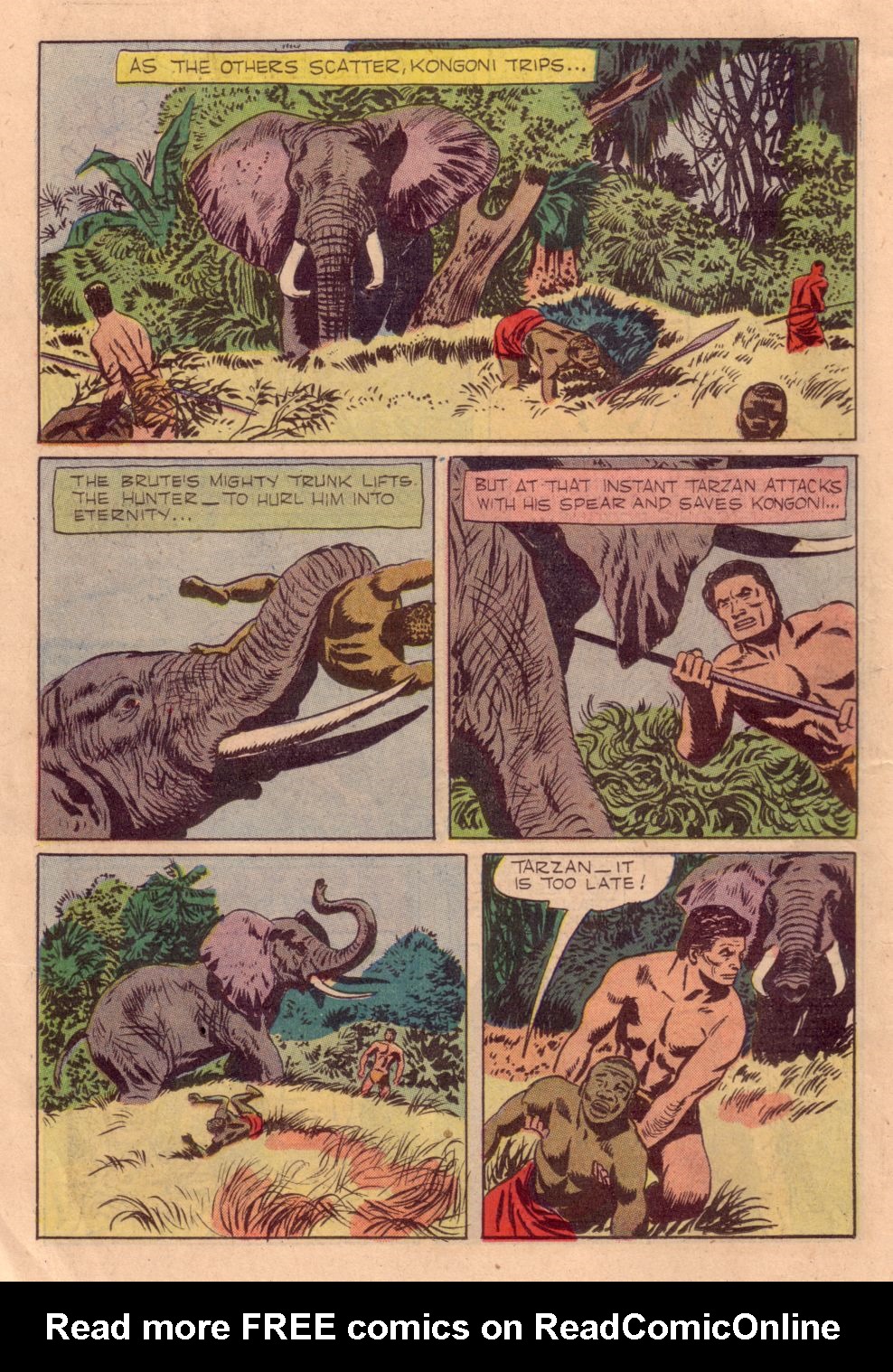 Read online Tarzan (1948) comic -  Issue #104 - 14