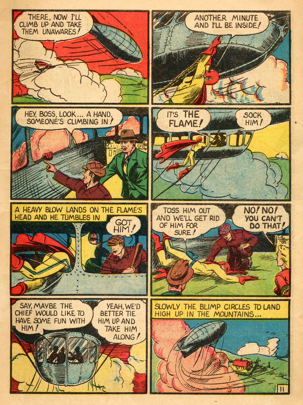 Read online The Flame comic -  Issue #2 - 12