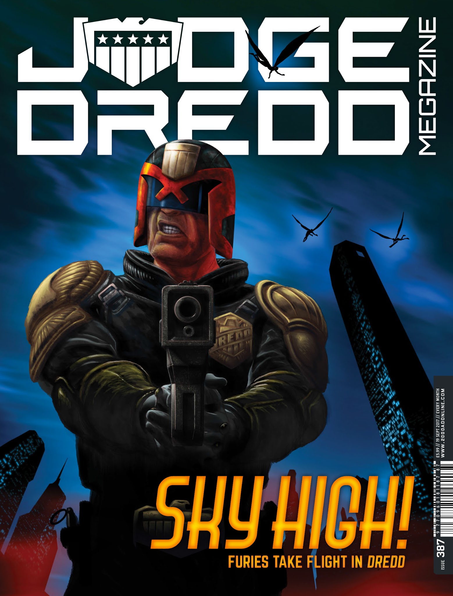 Read online Judge Dredd Megazine (Vol. 5) comic -  Issue #387 - 1
