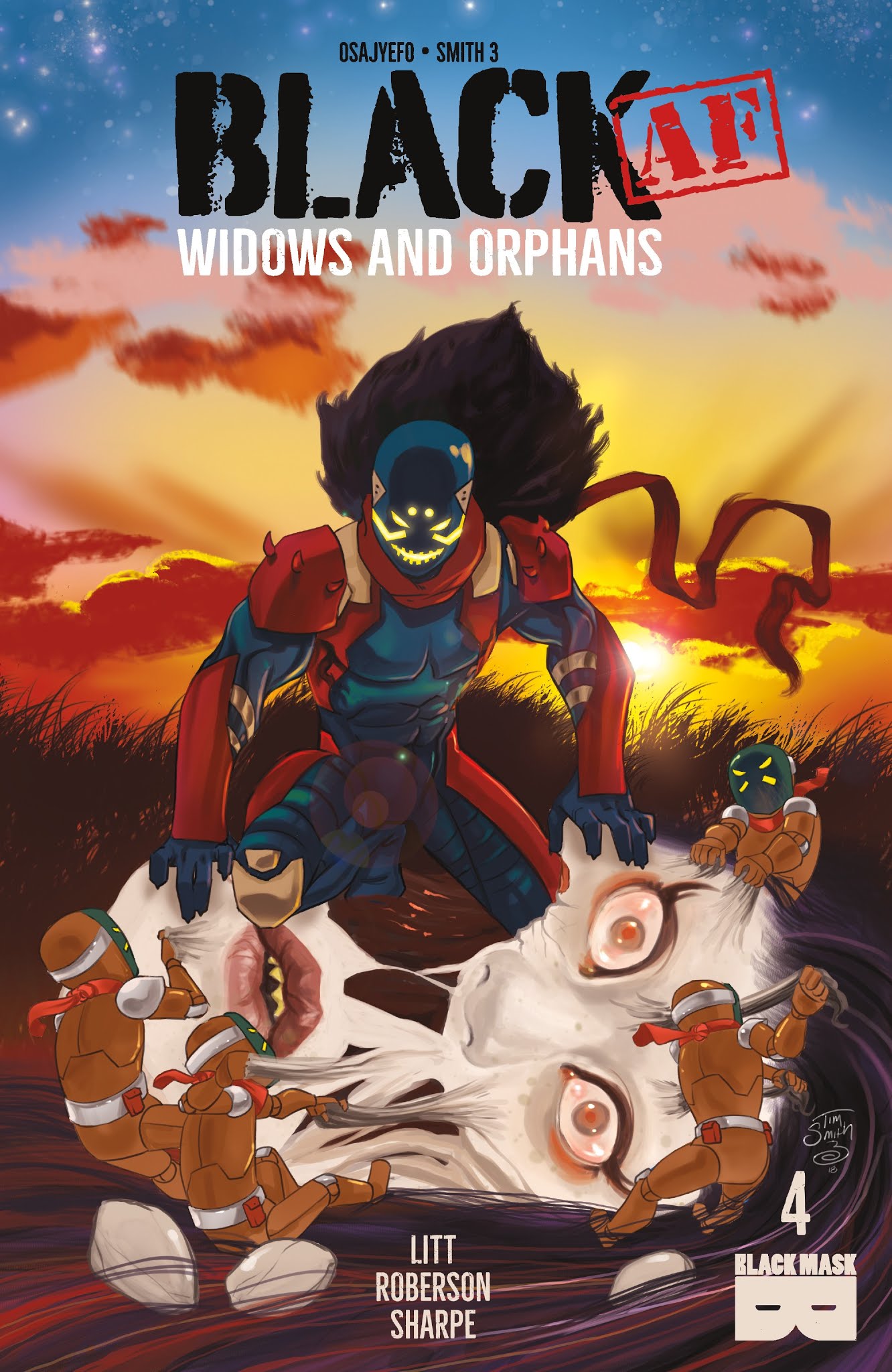 Read online Black: Widows and Orphans comic -  Issue #4 - 1