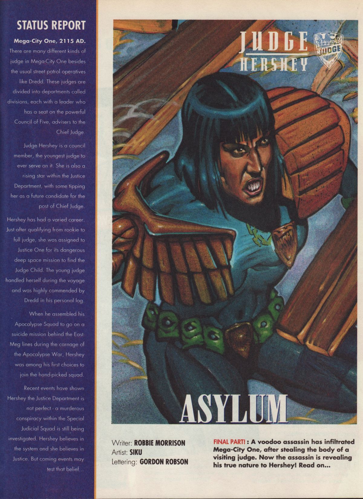Read online Judge Dredd: The Megazine (vol. 2) comic -  Issue #26 - 24