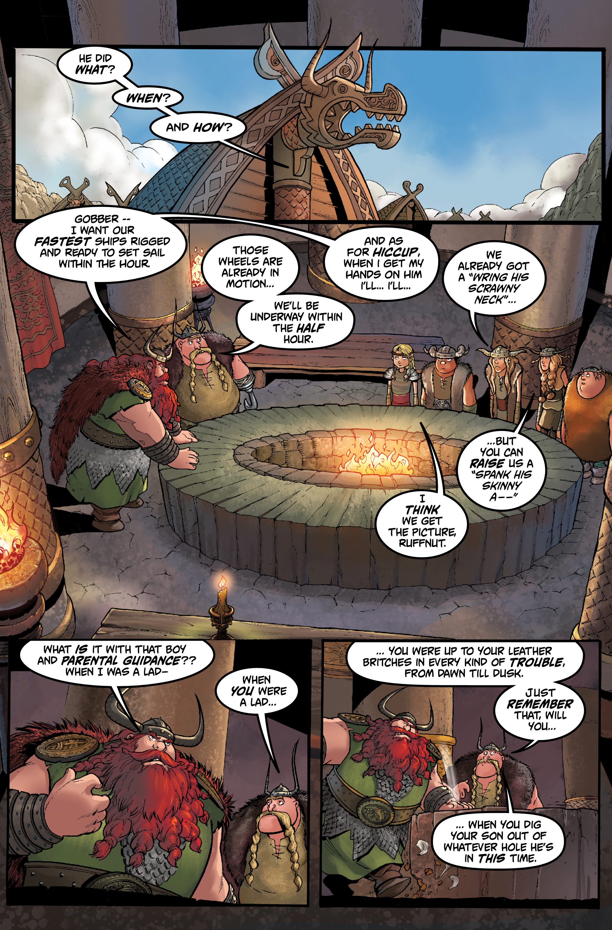 Read online Dragons Riders of Berk: Tales from Berk comic -  Issue # TPB - 36
