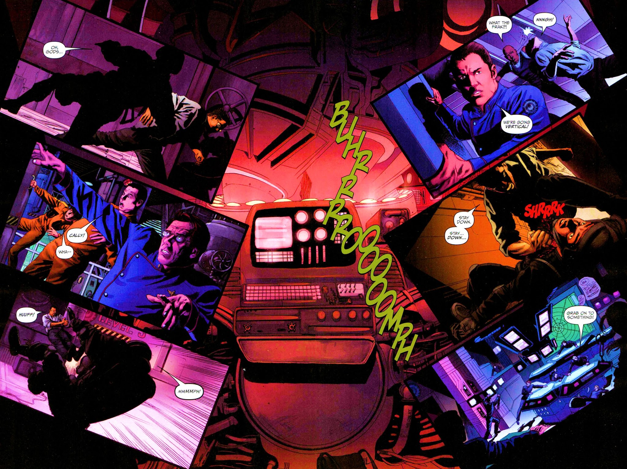 Read online Battlestar Galactica: Season Zero comic -  Issue #9 - 17