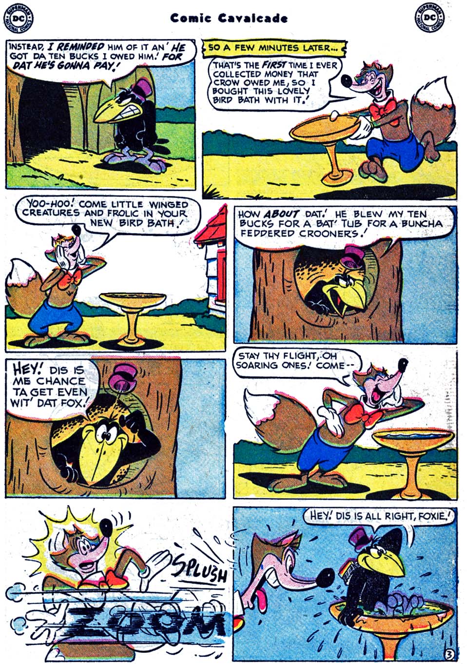 Read online Comic Cavalcade comic -  Issue #53 - 5