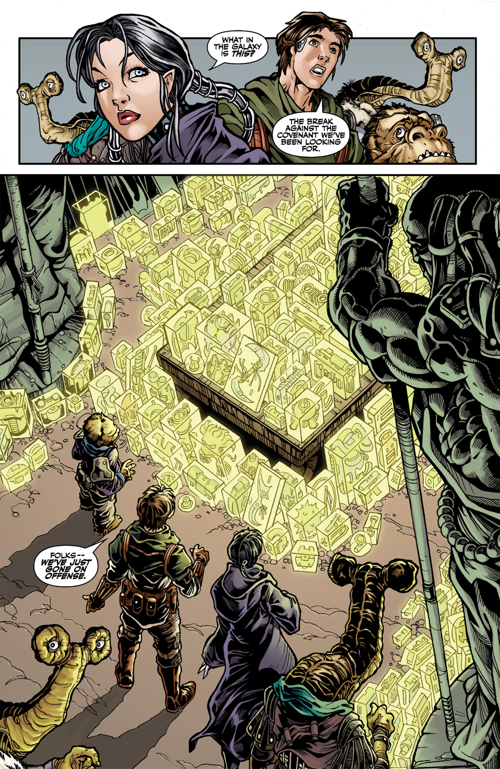 Read online Star Wars: Knights Of The Old Republic comic -  Issue #29 - 12