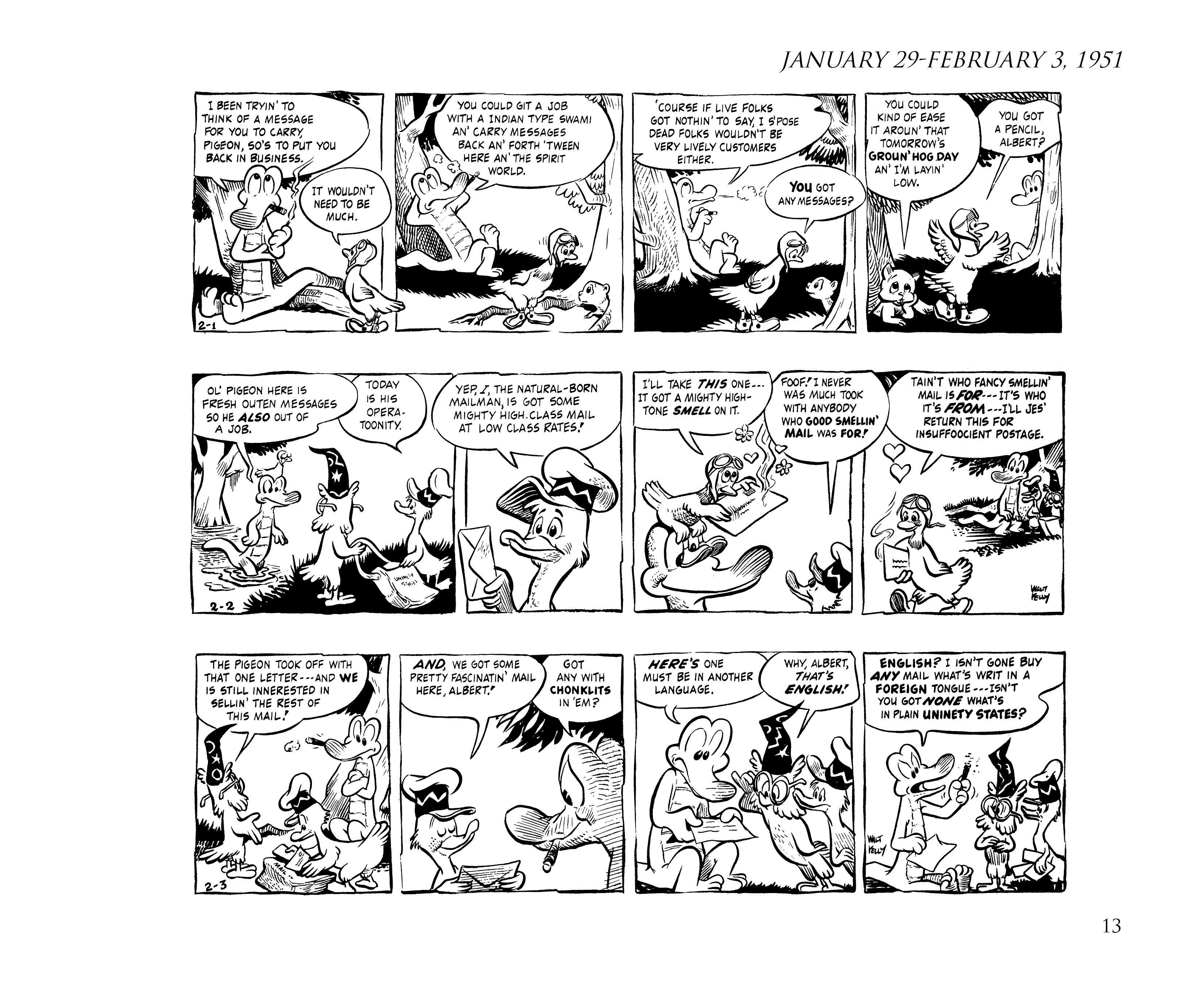 Read online Pogo by Walt Kelly: The Complete Syndicated Comic Strips comic -  Issue # TPB 2 (Part 1) - 31