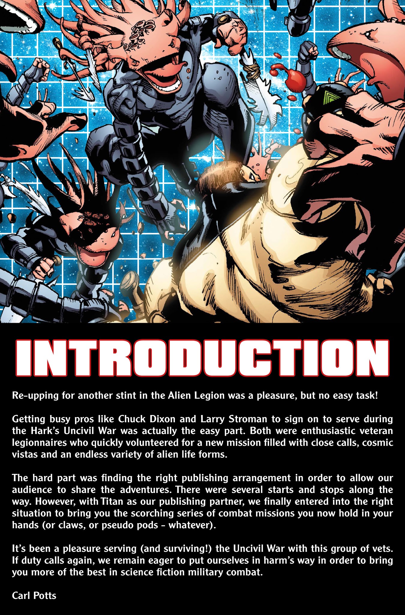 Read online Alien Legion: Uncivil War comic -  Issue # TPB - 5