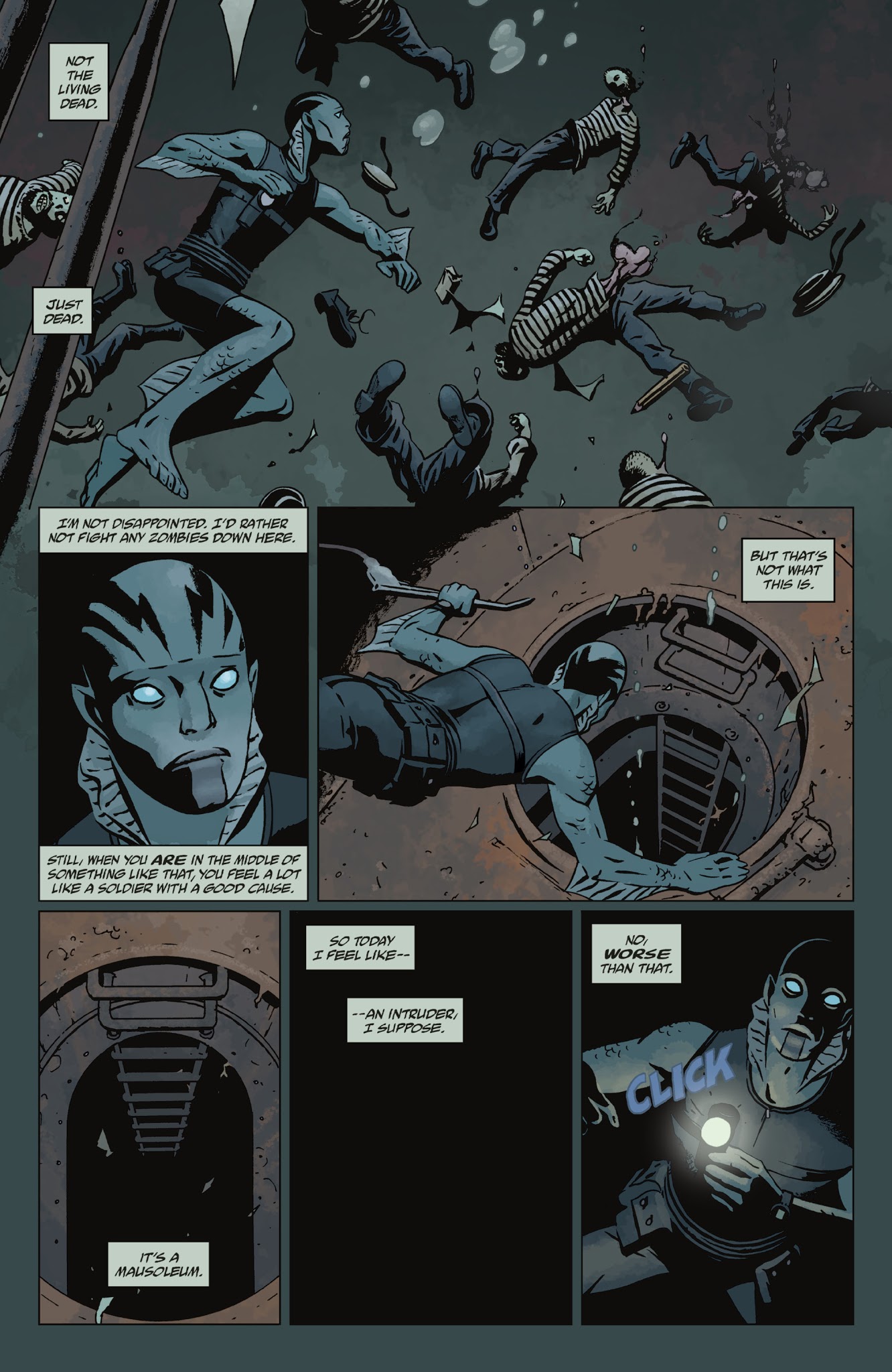 Read online Abe Sapien: The Devil Does Not Jest and Other Stories comic -  Issue # TPB - 47