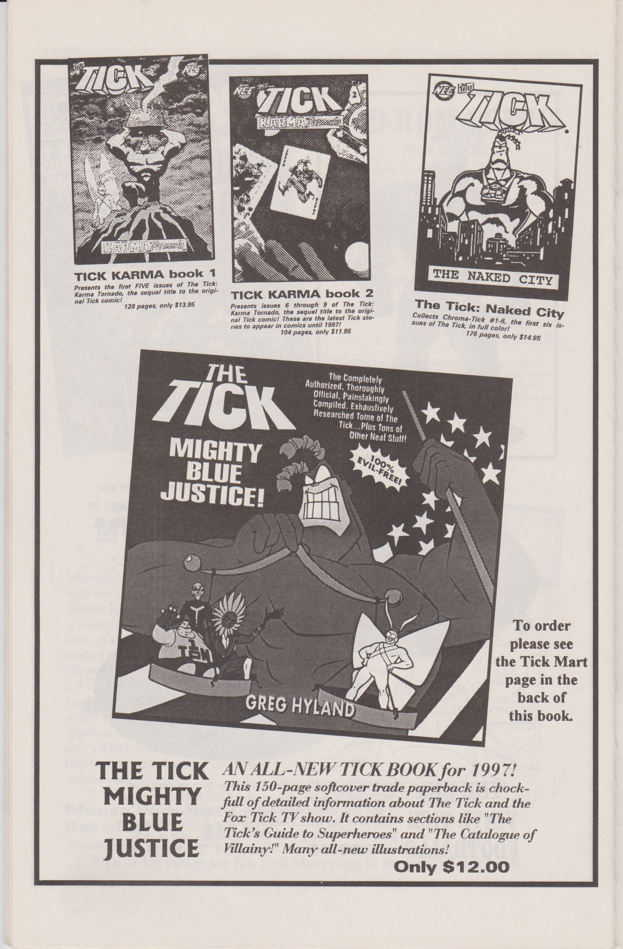 Read online The Tick's Back comic -  Issue # Full - 32