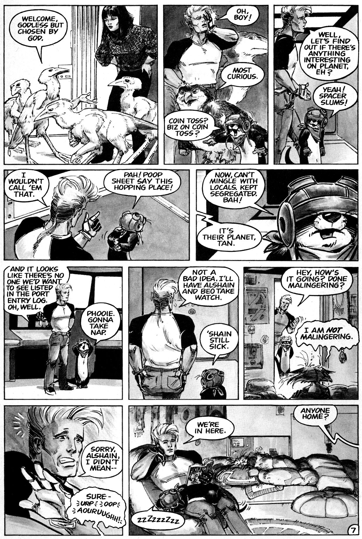 Read online Fusion (1987) comic -  Issue #8 - 9