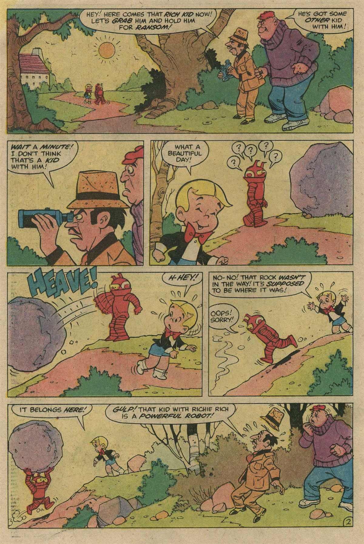 Read online Richie Rich & His Girl Friends comic -  Issue #4 - 22