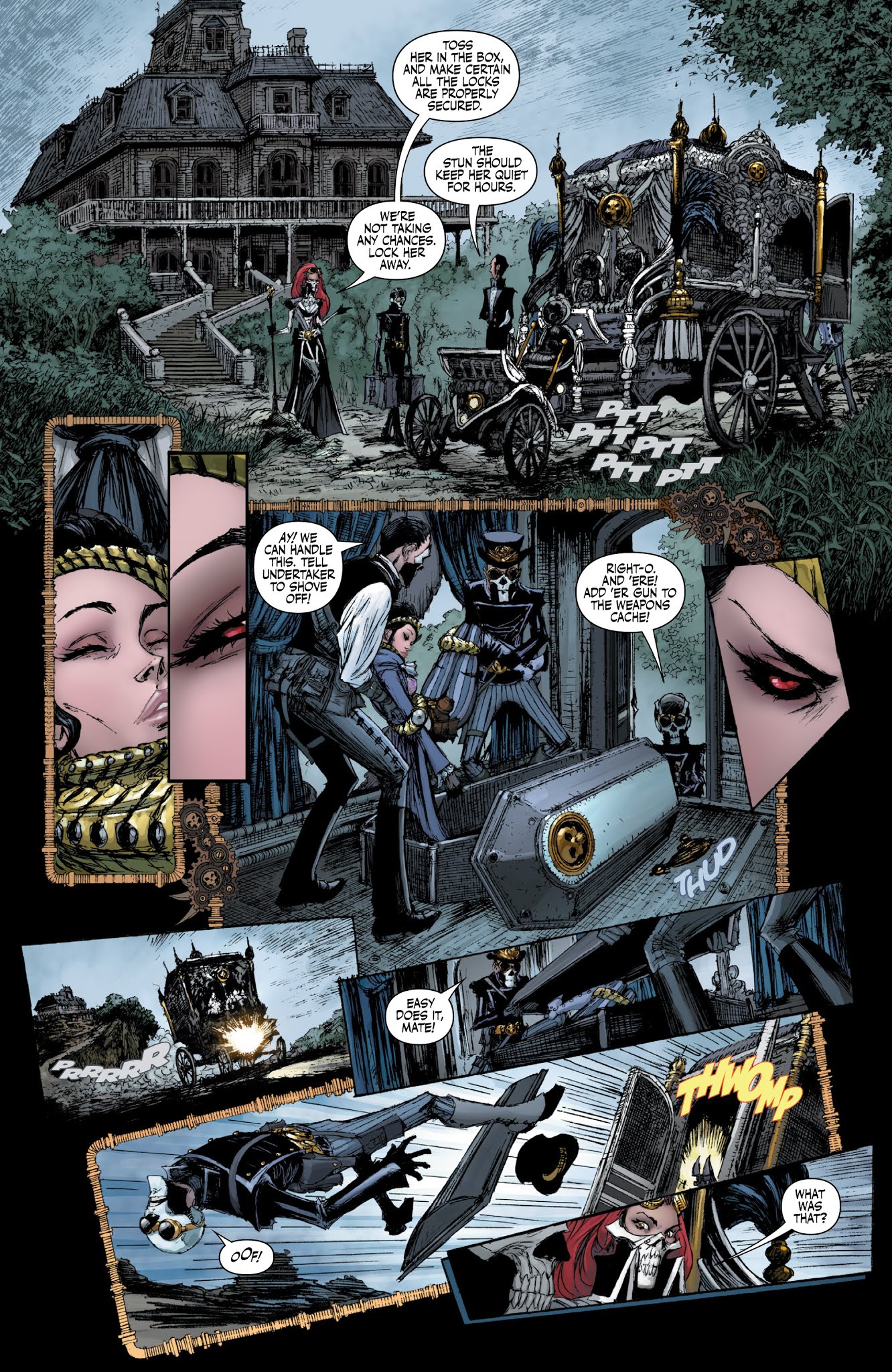Read online Lady Mechanika: La Belle Dame Sans Merci comic -  Issue #2 - 5