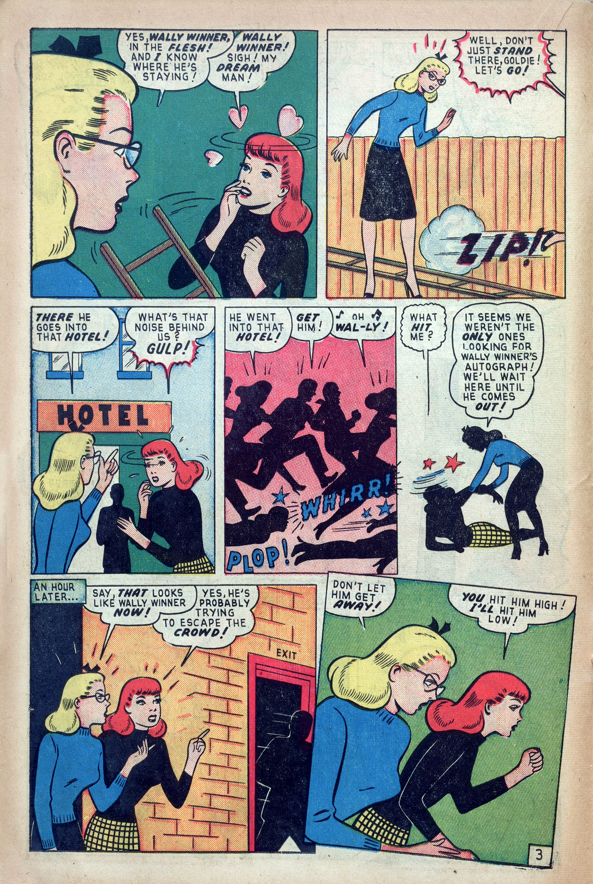Read online Willie Comics (1946) comic -  Issue #15 - 22