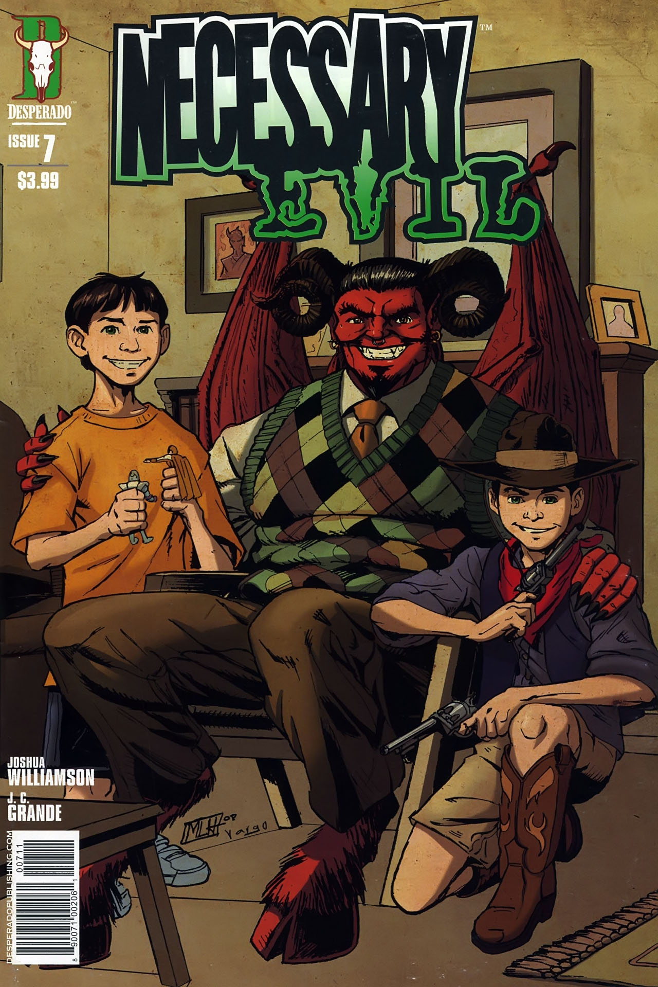 Read online Necessary Evil comic -  Issue #7 - 1