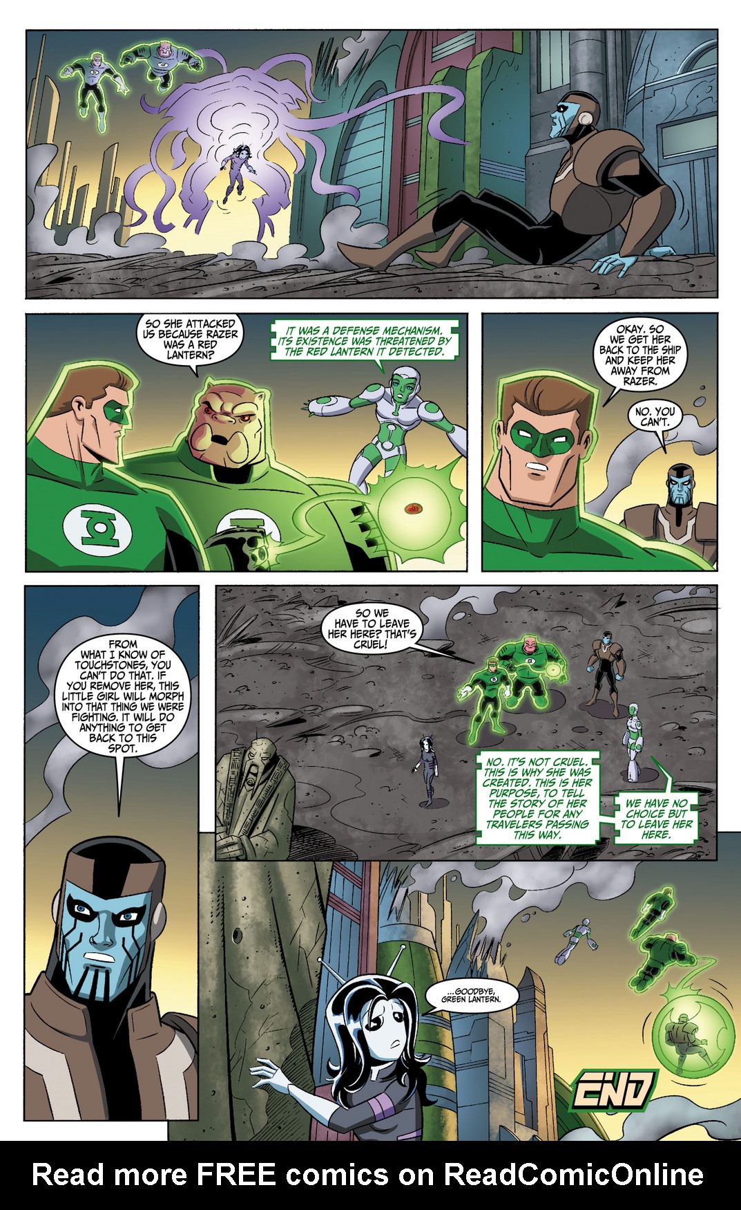 Read online Green Lantern: The Animated Series comic -  Issue #6 - 21