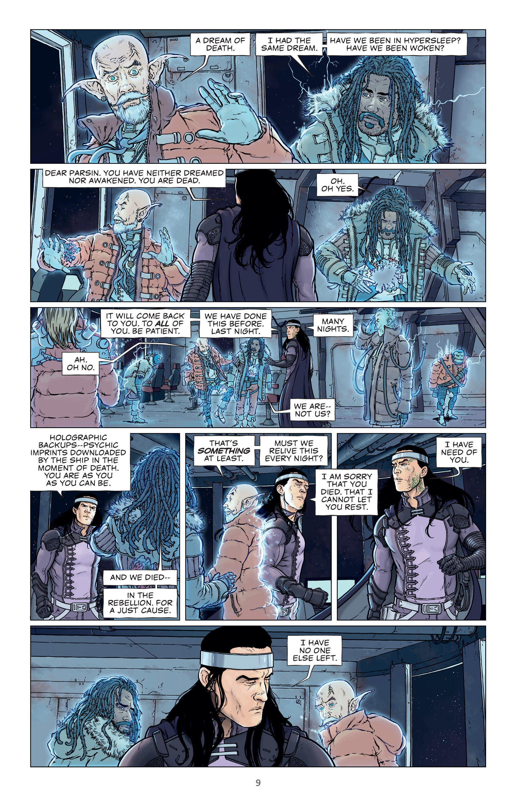 Read online The Incal: Dying Star comic -  Issue # Full - 8