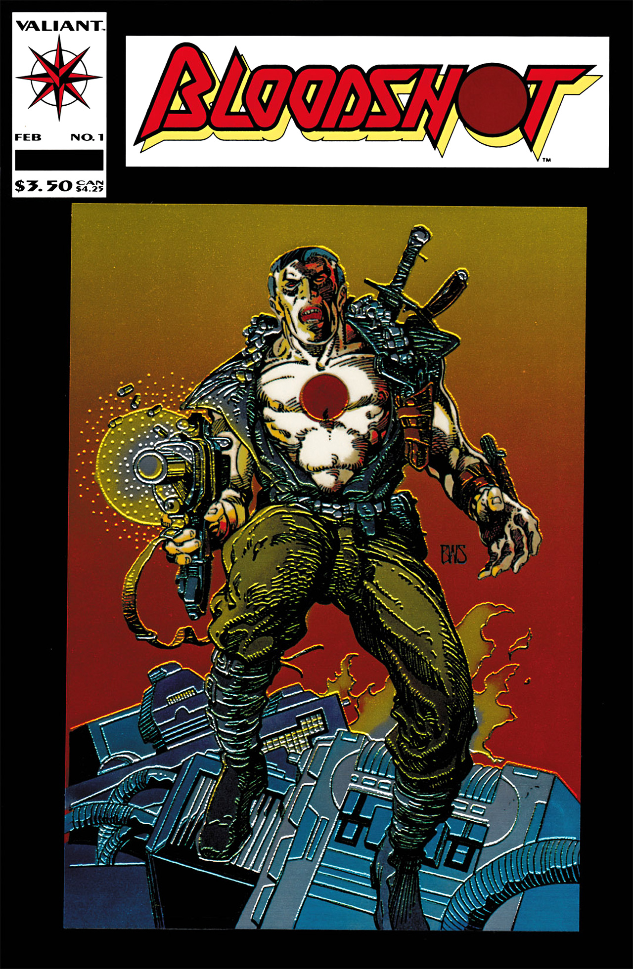 Read online Bloodshot (1993) comic -  Issue #1 - 1