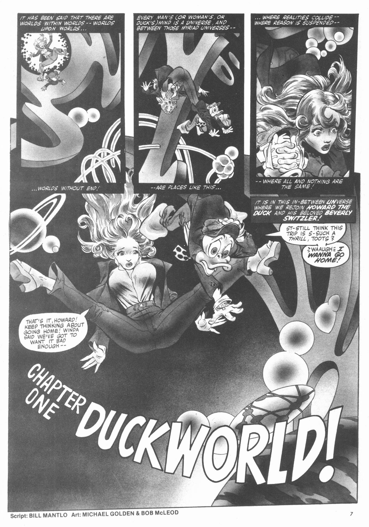 Read online Howard the Duck (1979) comic -  Issue #6 - 7
