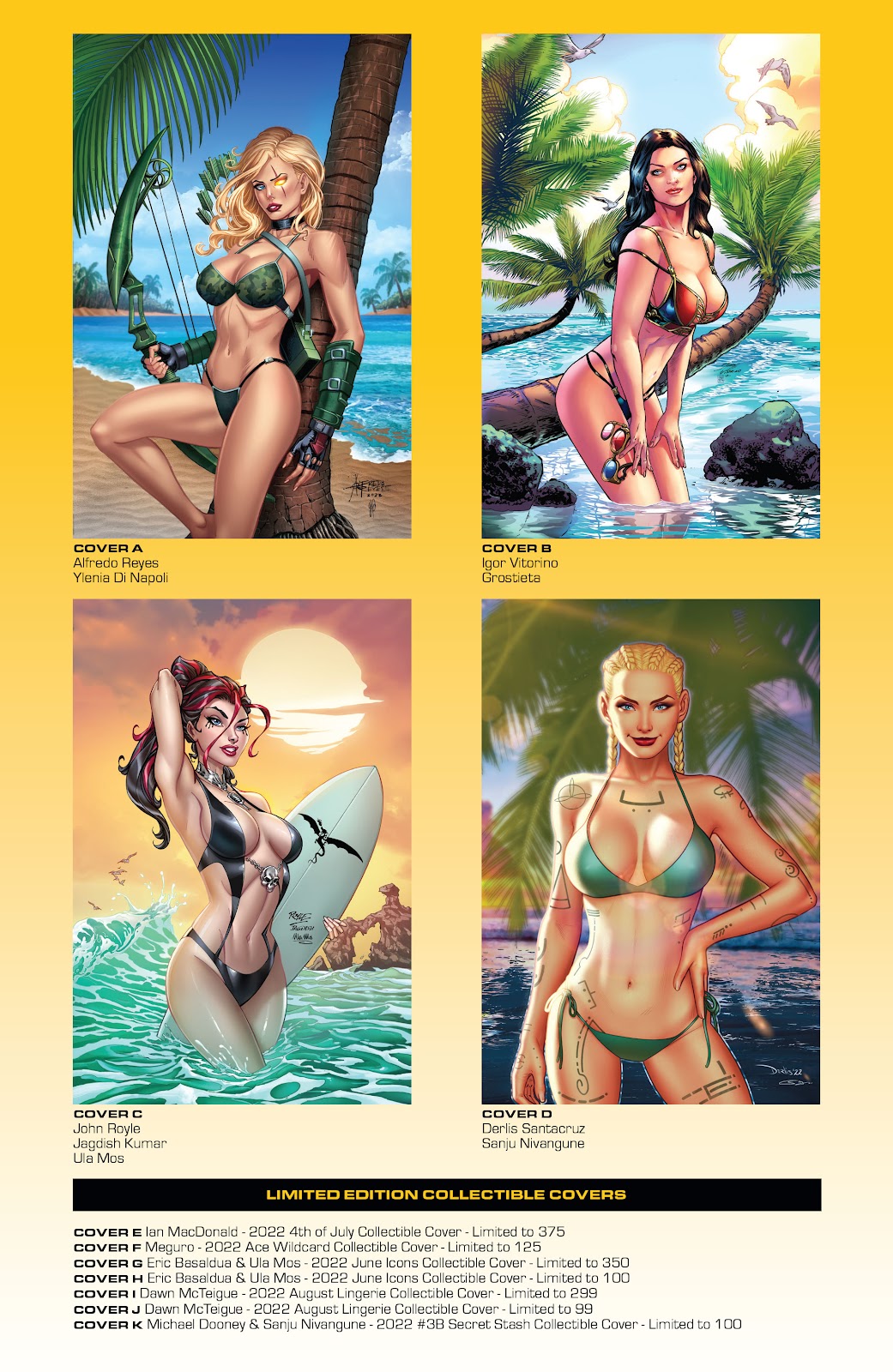 Grimm Fairy Tales Presents: Swimsuit Edition 2022 issue Full - Page 3