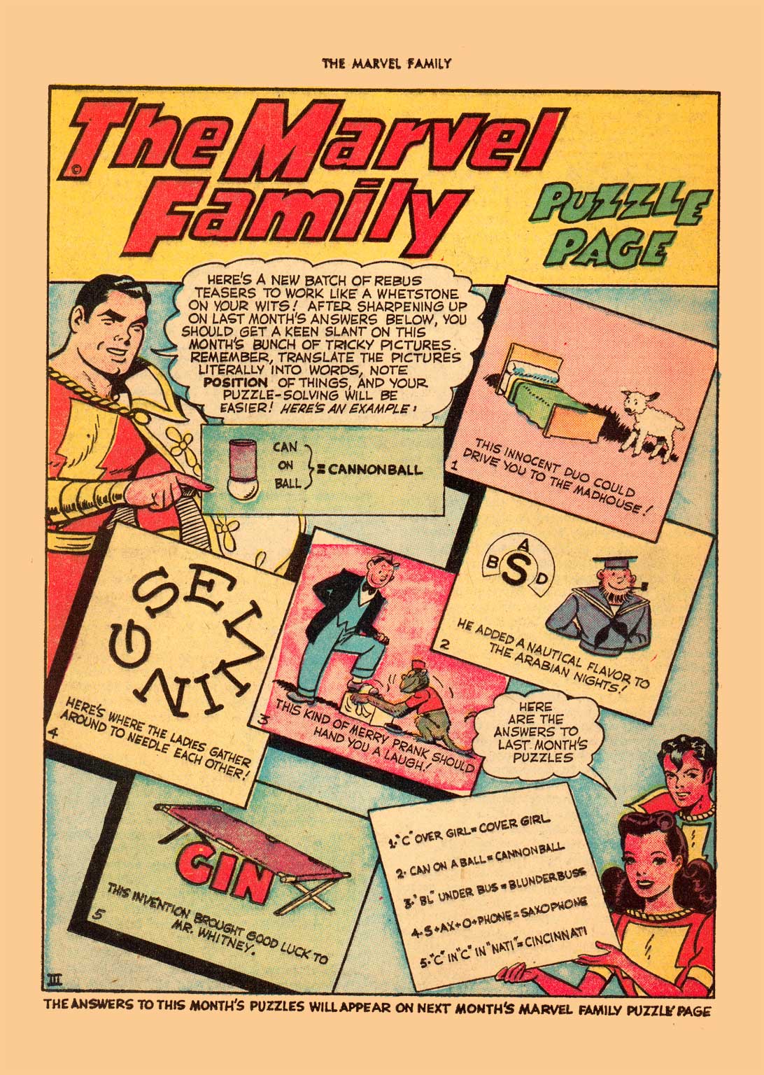Read online The Marvel Family comic -  Issue #20 - 40