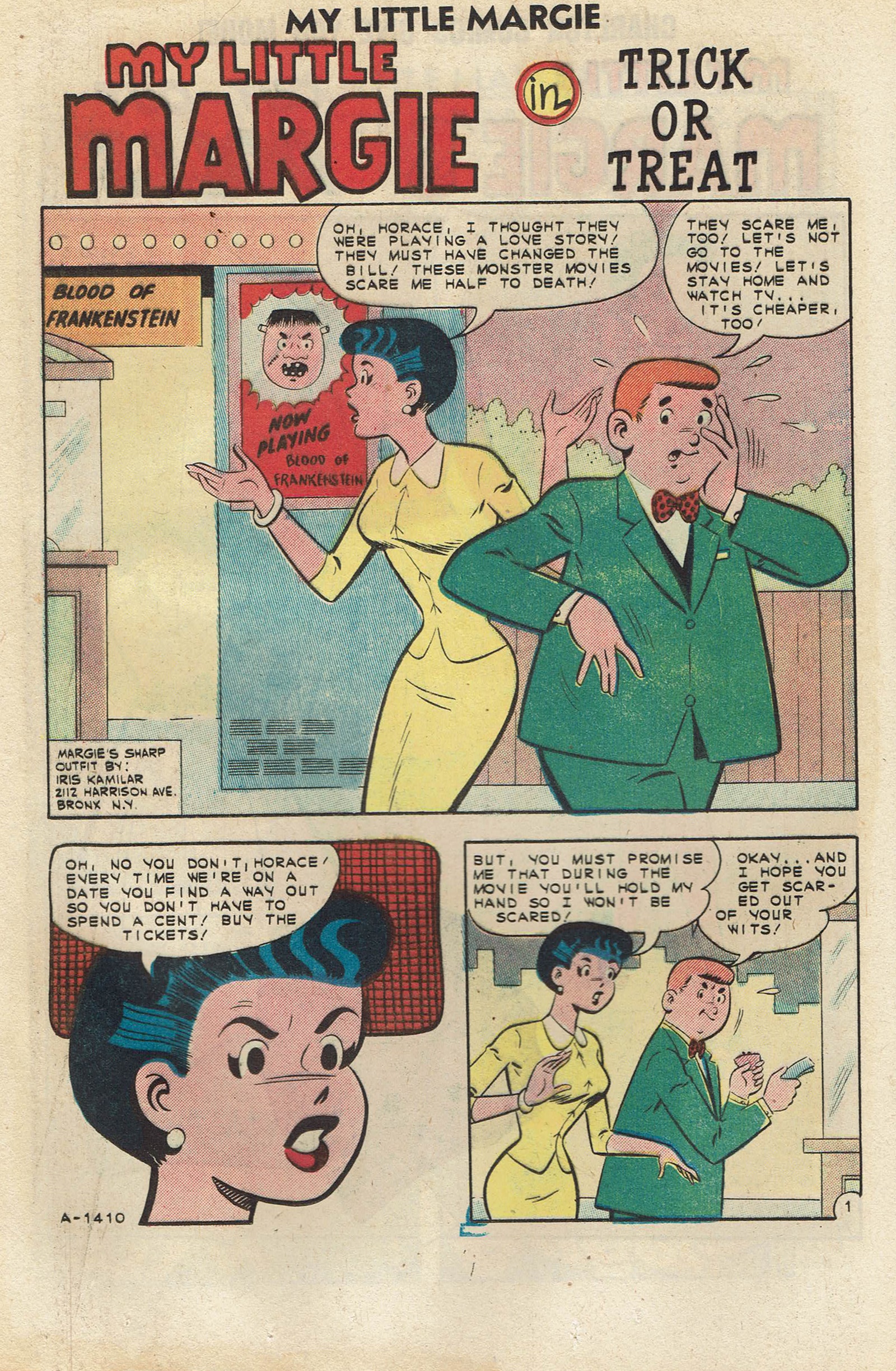 Read online My Little Margie (1954) comic -  Issue #42 - 12
