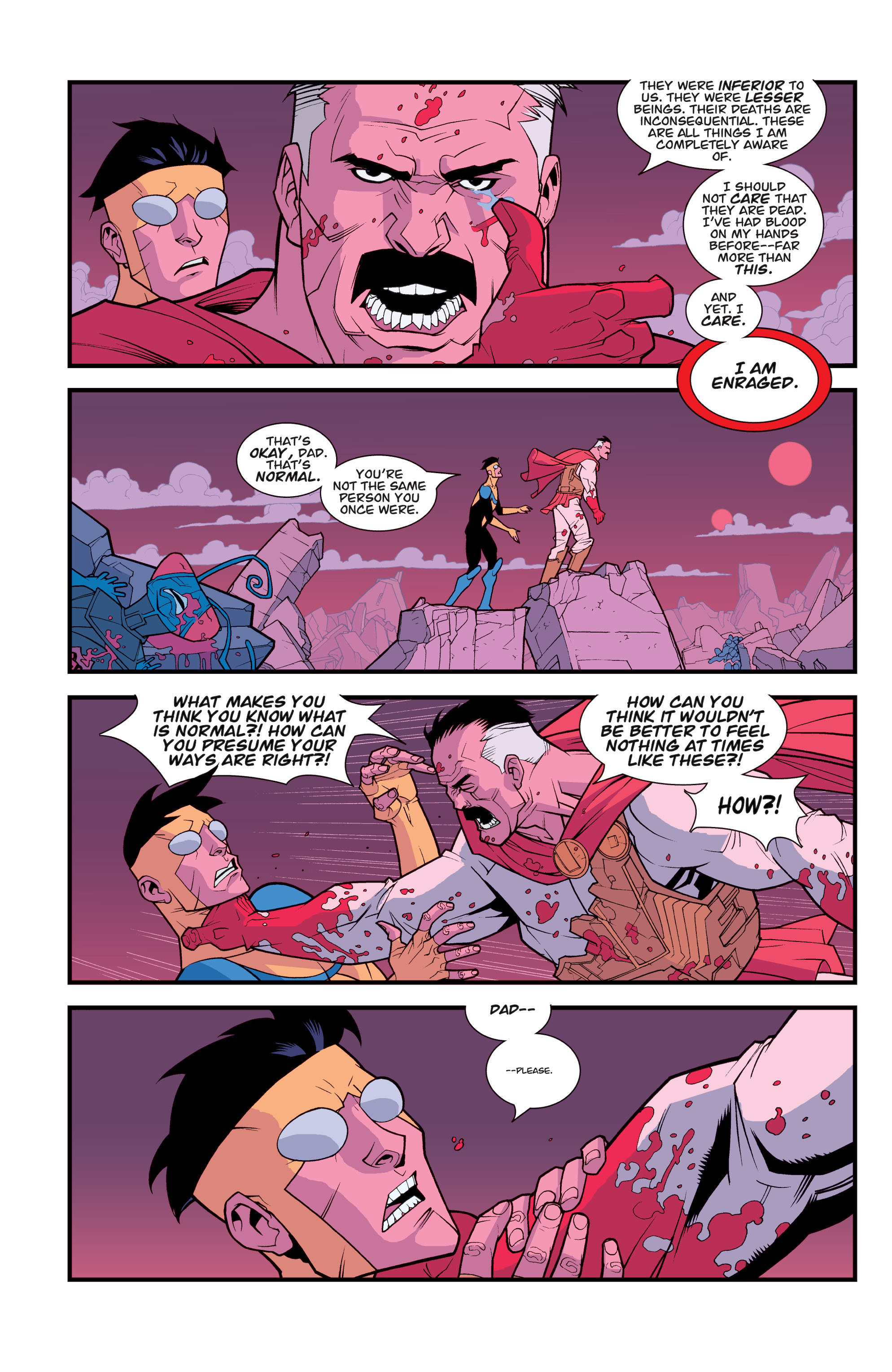 Read online Invincible comic -  Issue # _TPB 6 - A Different World - 96