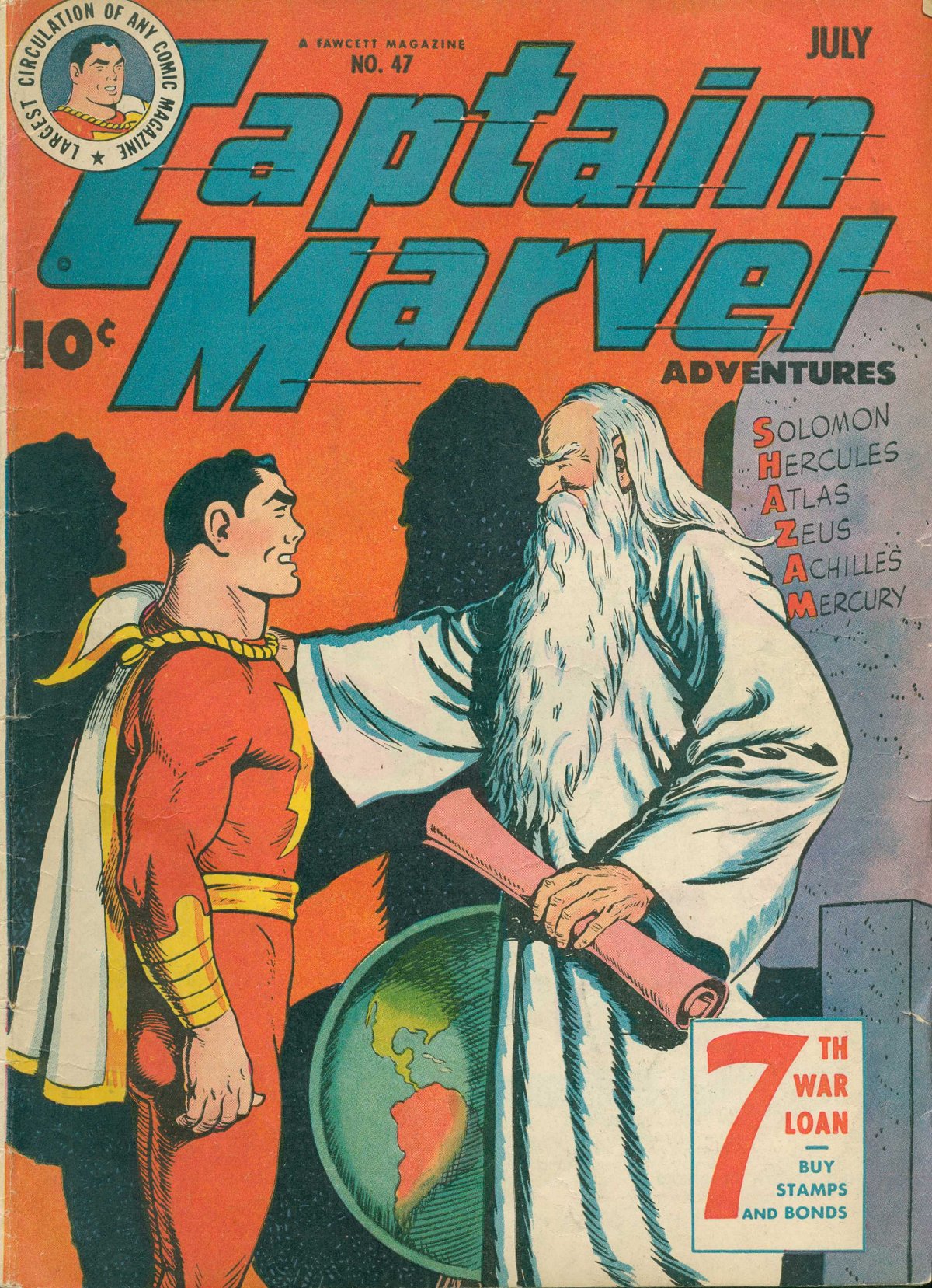 Read online Captain Marvel Adventures comic -  Issue #47 - 1