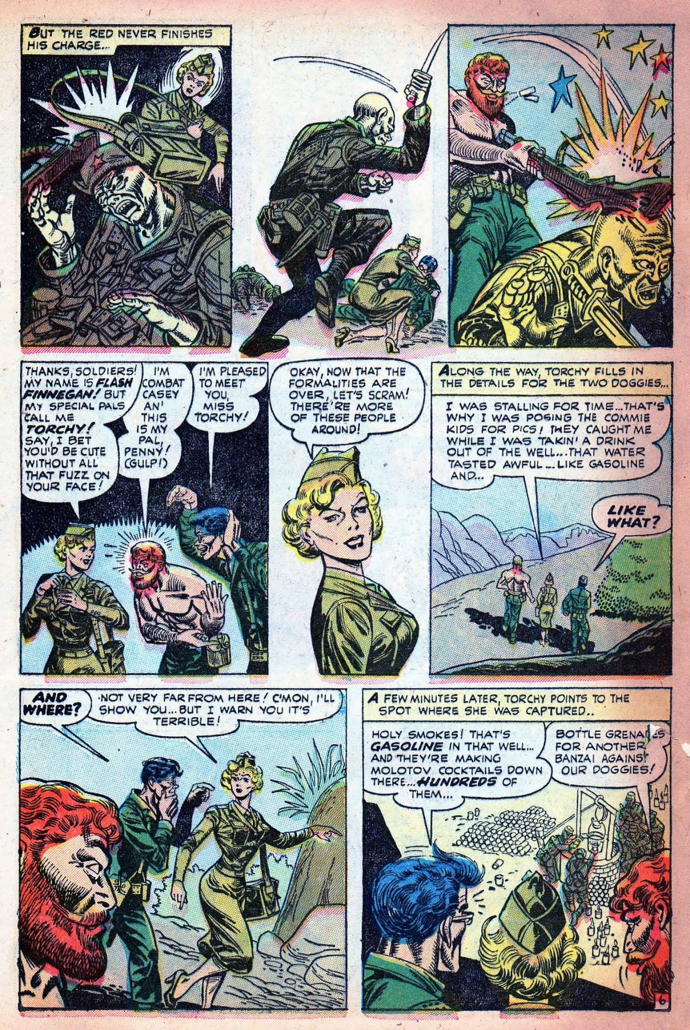 Read online Combat (1952) comic -  Issue #7 - 8