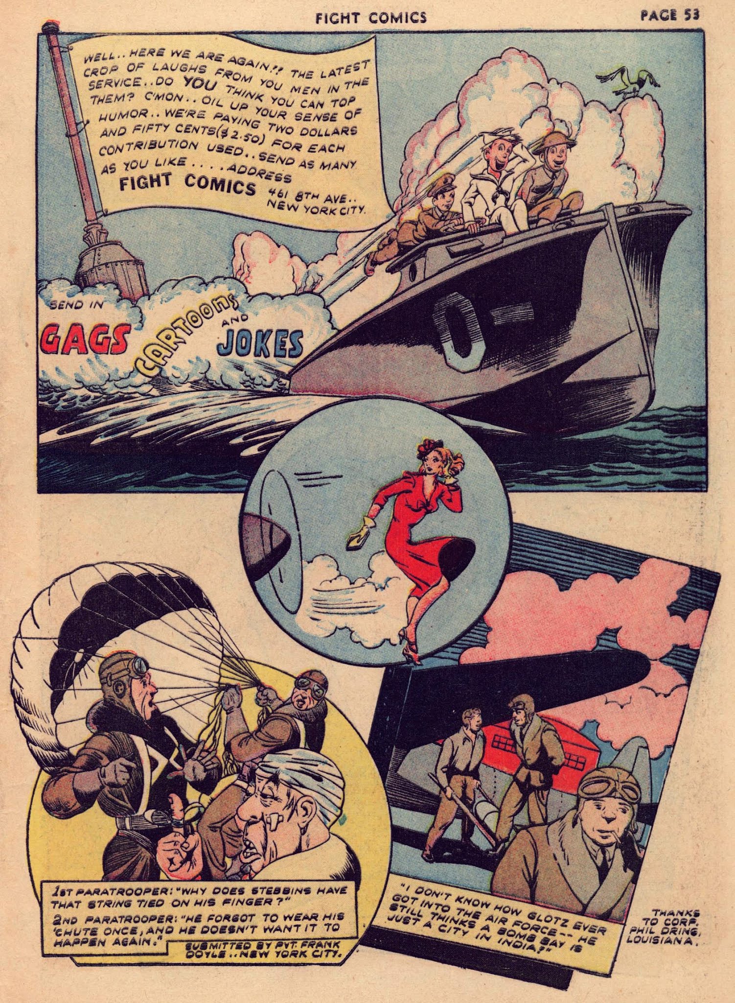 Read online Fight Comics comic -  Issue #24 - 55