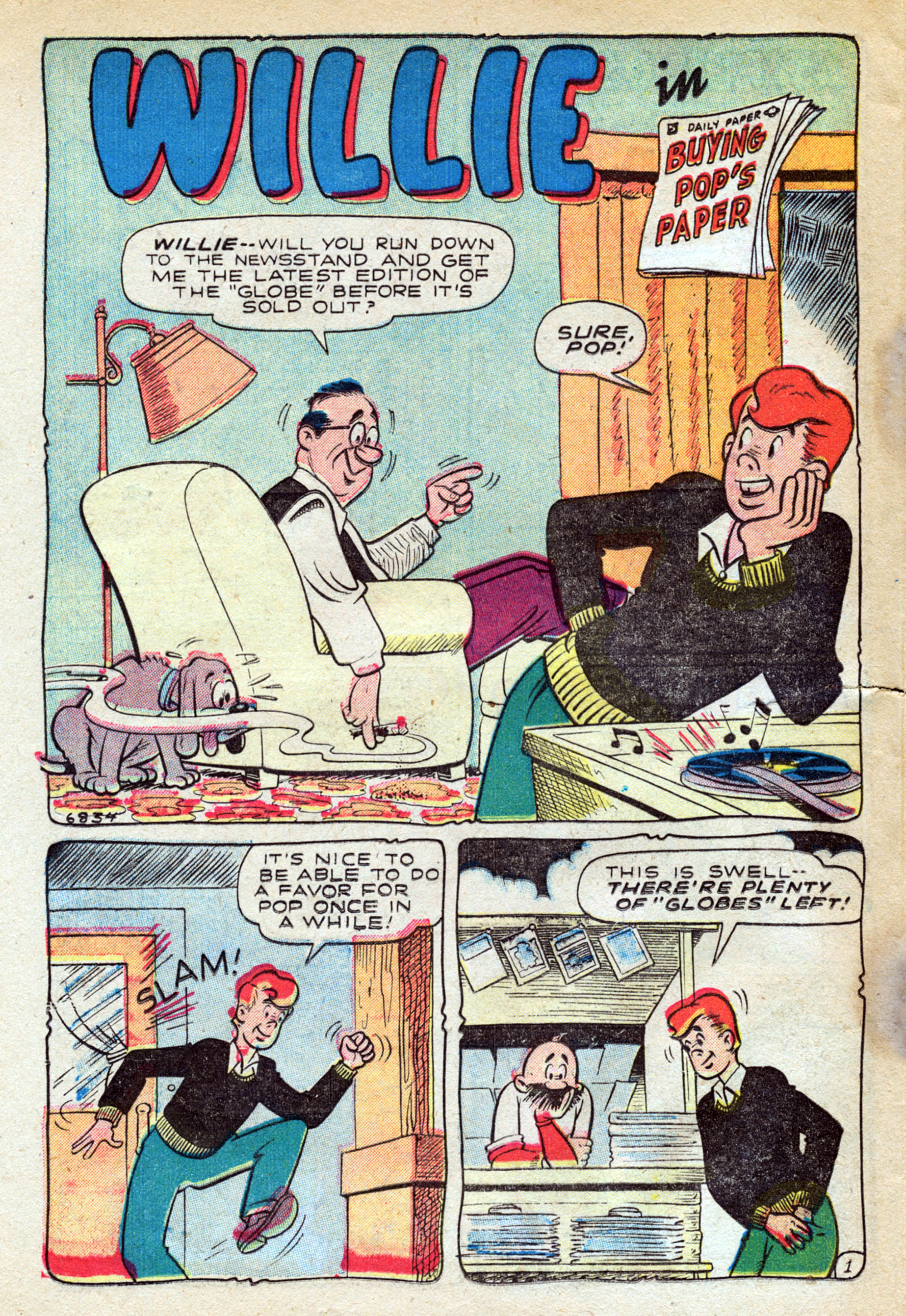 Read online Willie Comics (1950) comic -  Issue #22 - 34