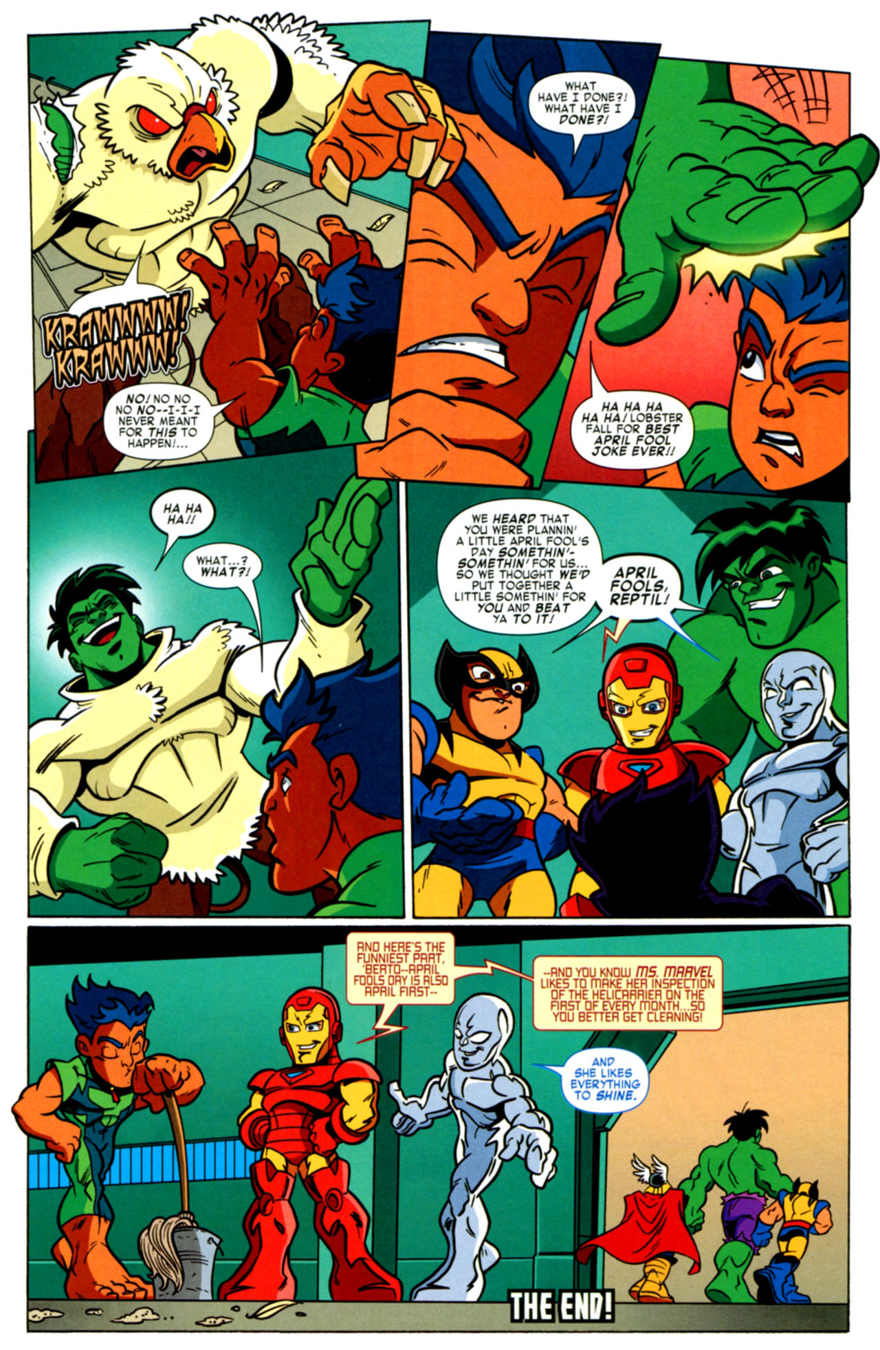 Read online Super Hero Squad comic -  Issue #4 - 23
