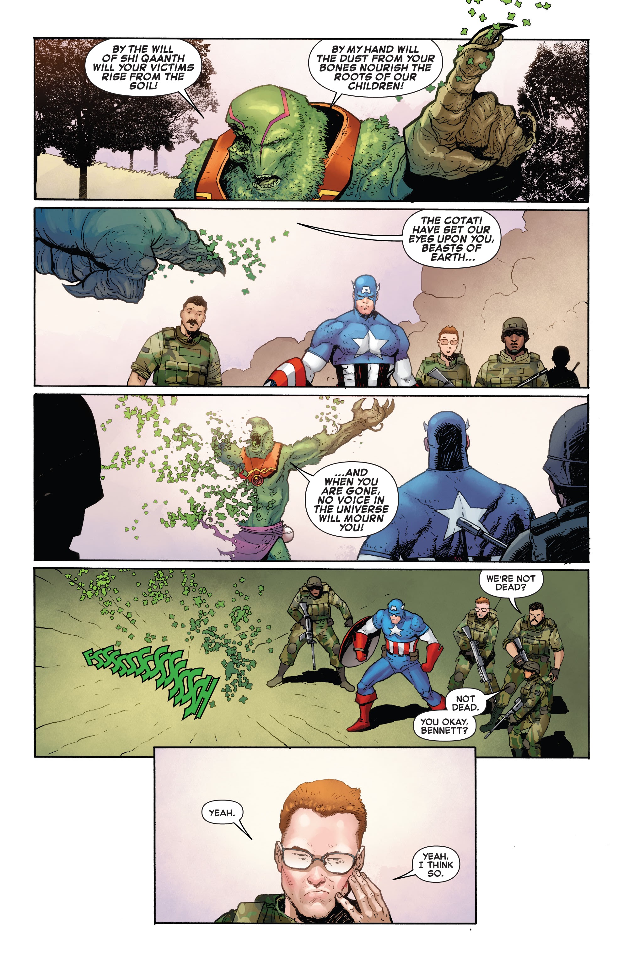 Read online Empyre: Captain America comic -  Issue #1 - 9