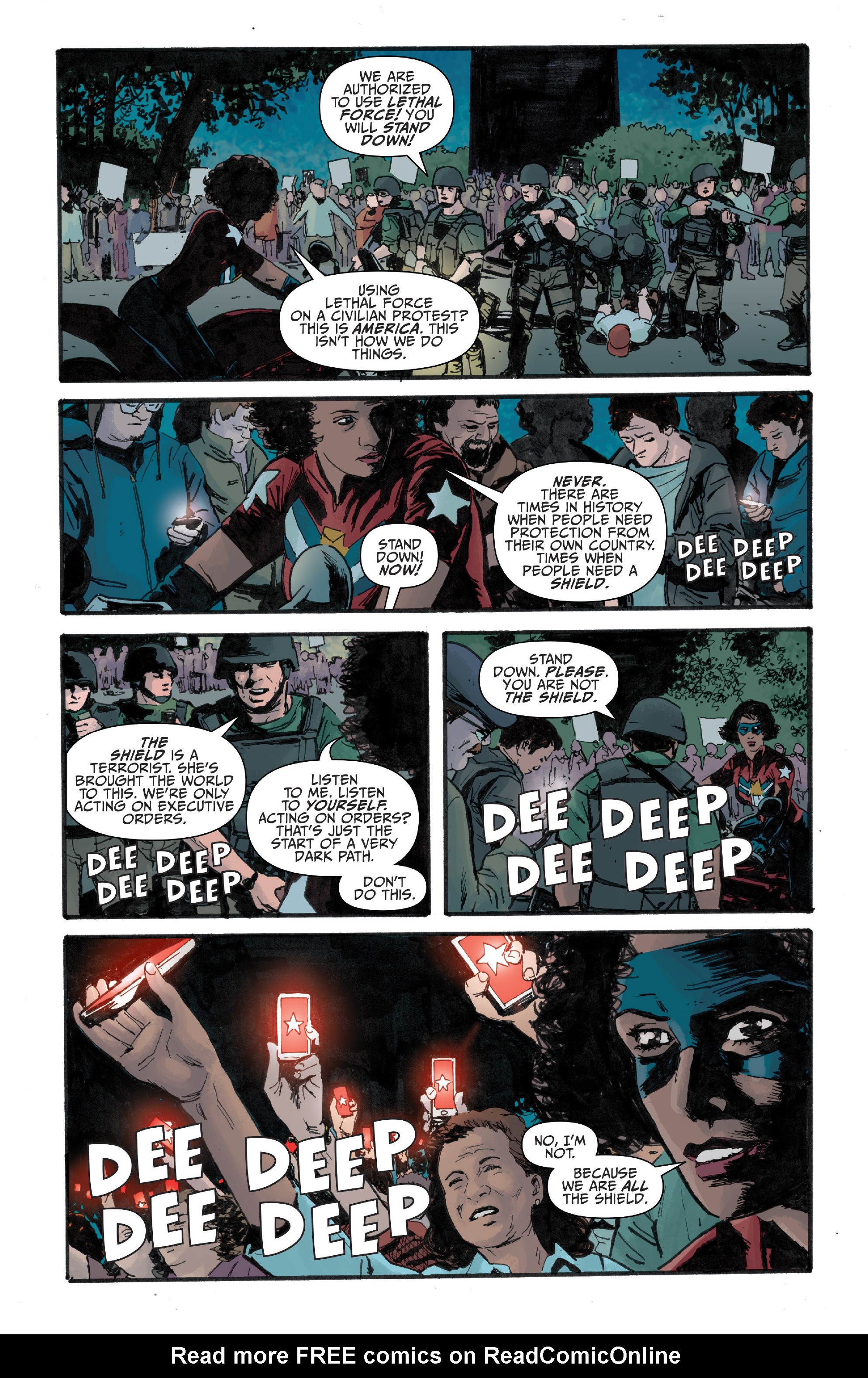 Read online The Shield comic -  Issue #4 - 19