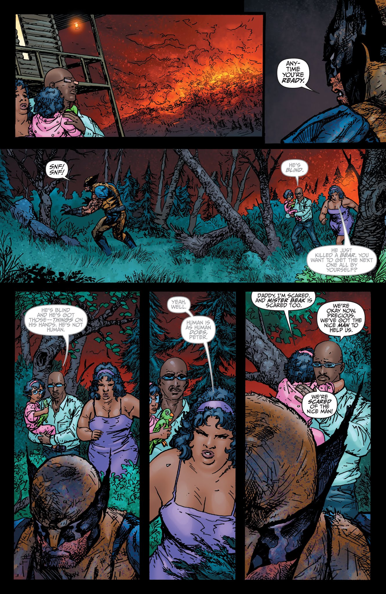 Read online Wolverine: Firebreak comic -  Issue # Full - 7